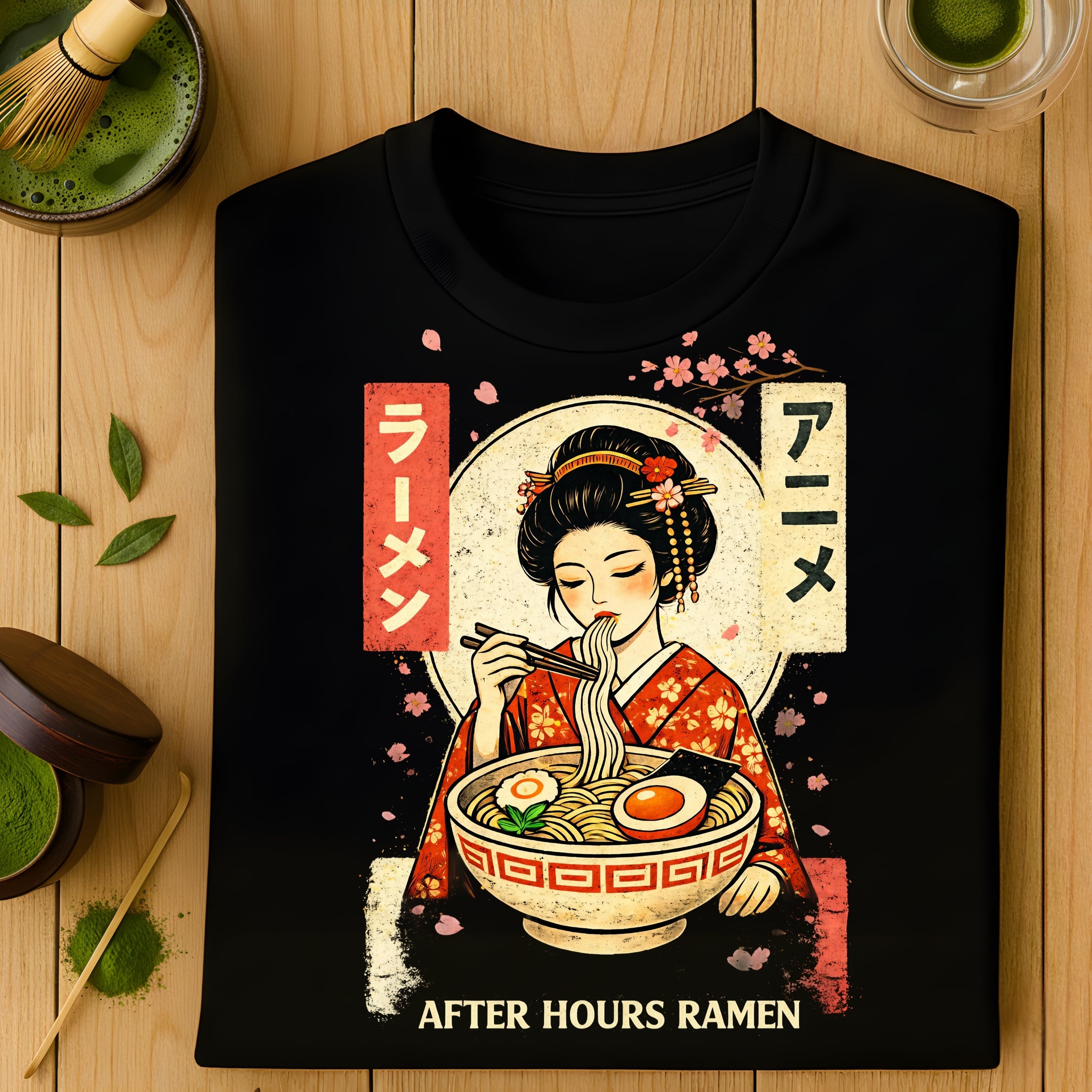 Japanese Ramen Vintage Tees
