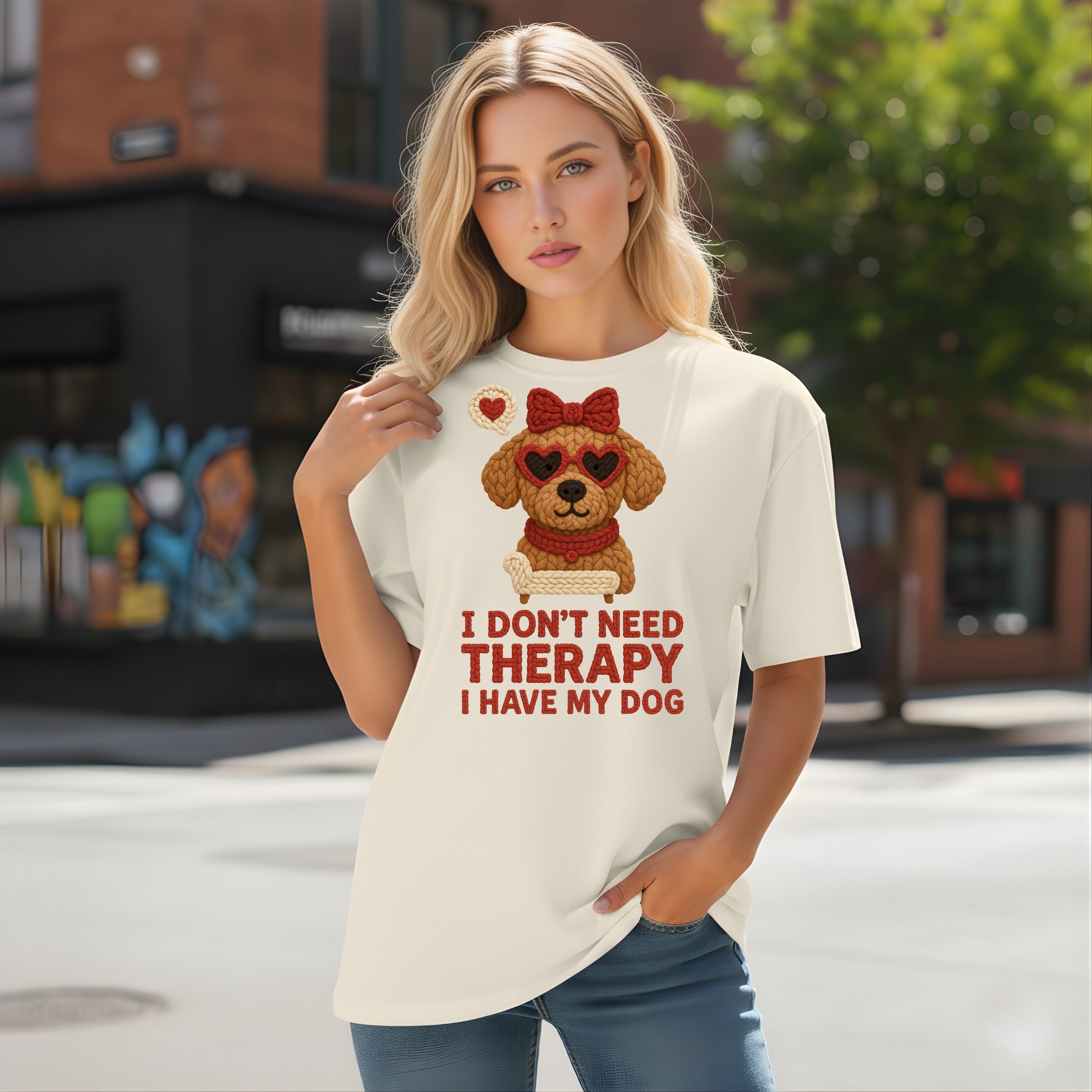 I Don't Need Therapy I Have My Dog T-Shirt