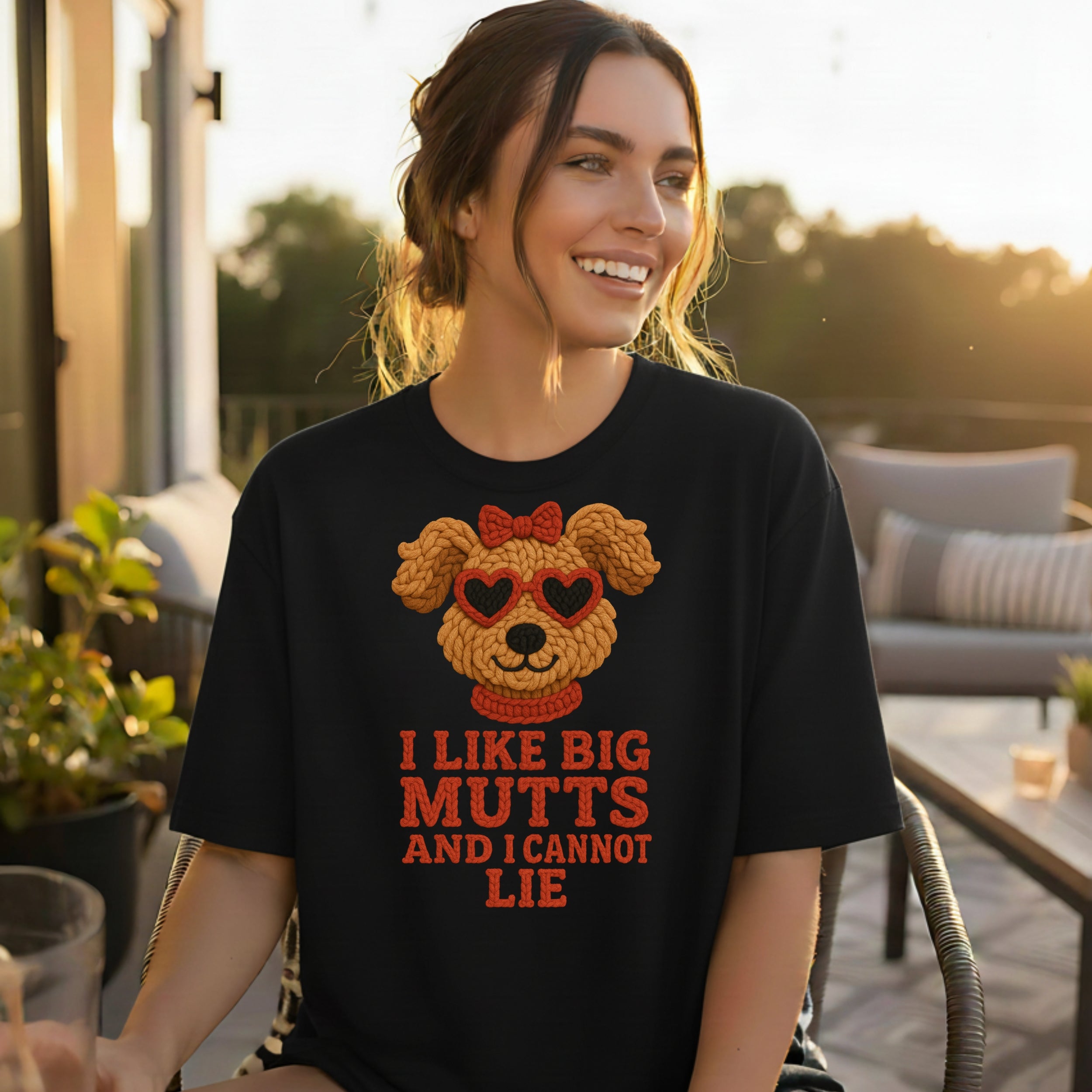 I Like Big Mutts And I Cannot Lie Graphic T-Shirt