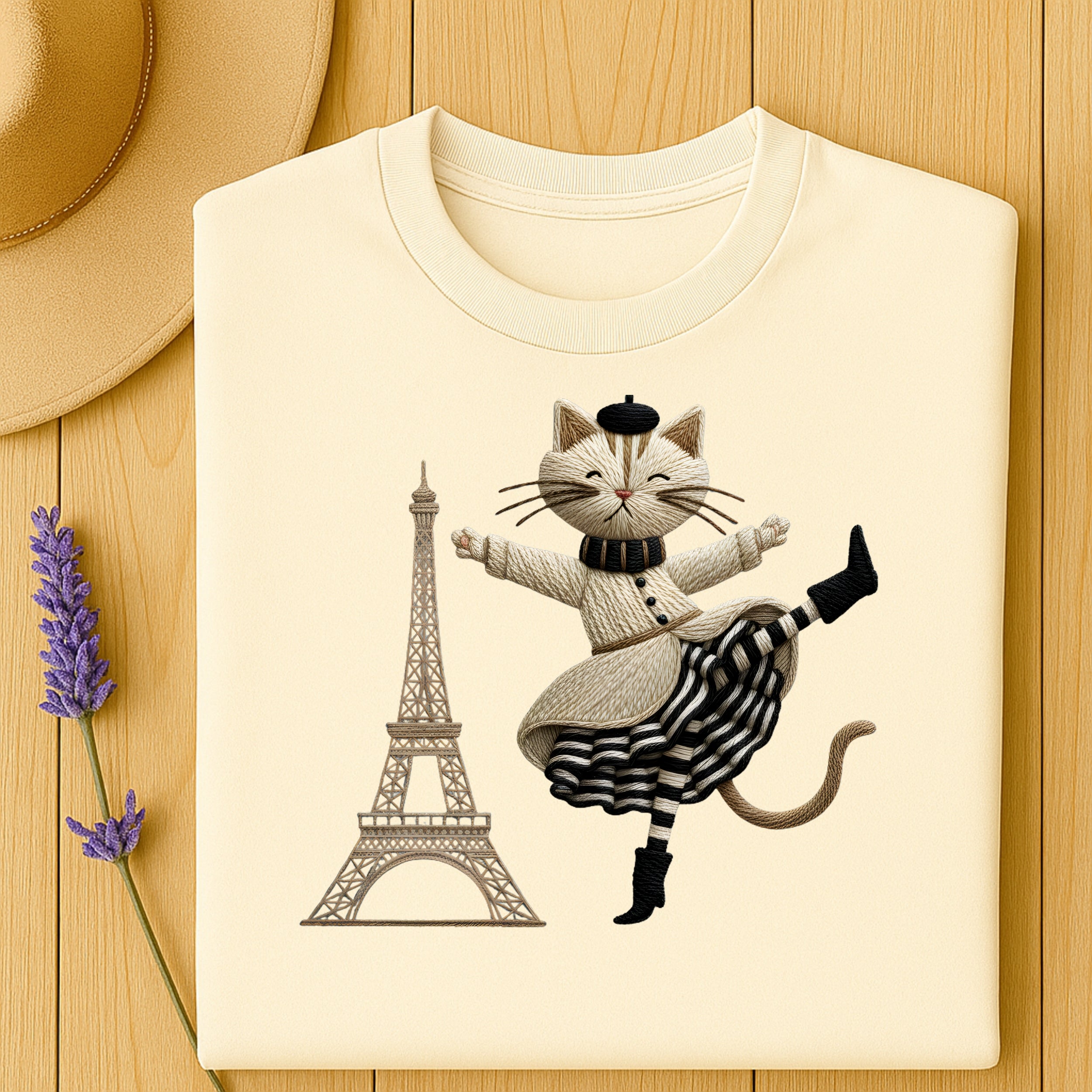 Paris Kitty T-Shirt – La Danse à Paris