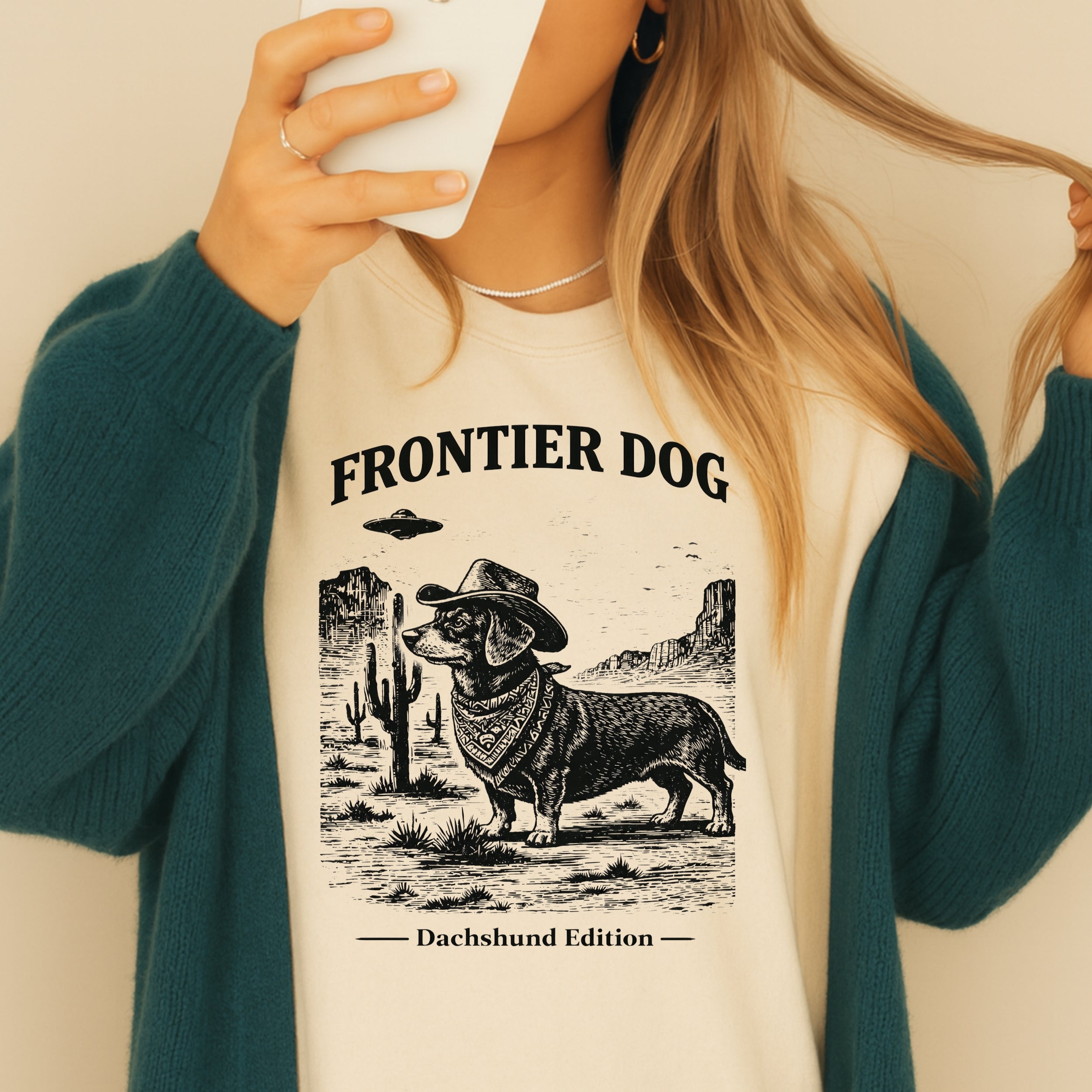 Frontier Dog Dachshund Edition Long Sleeve Shirt