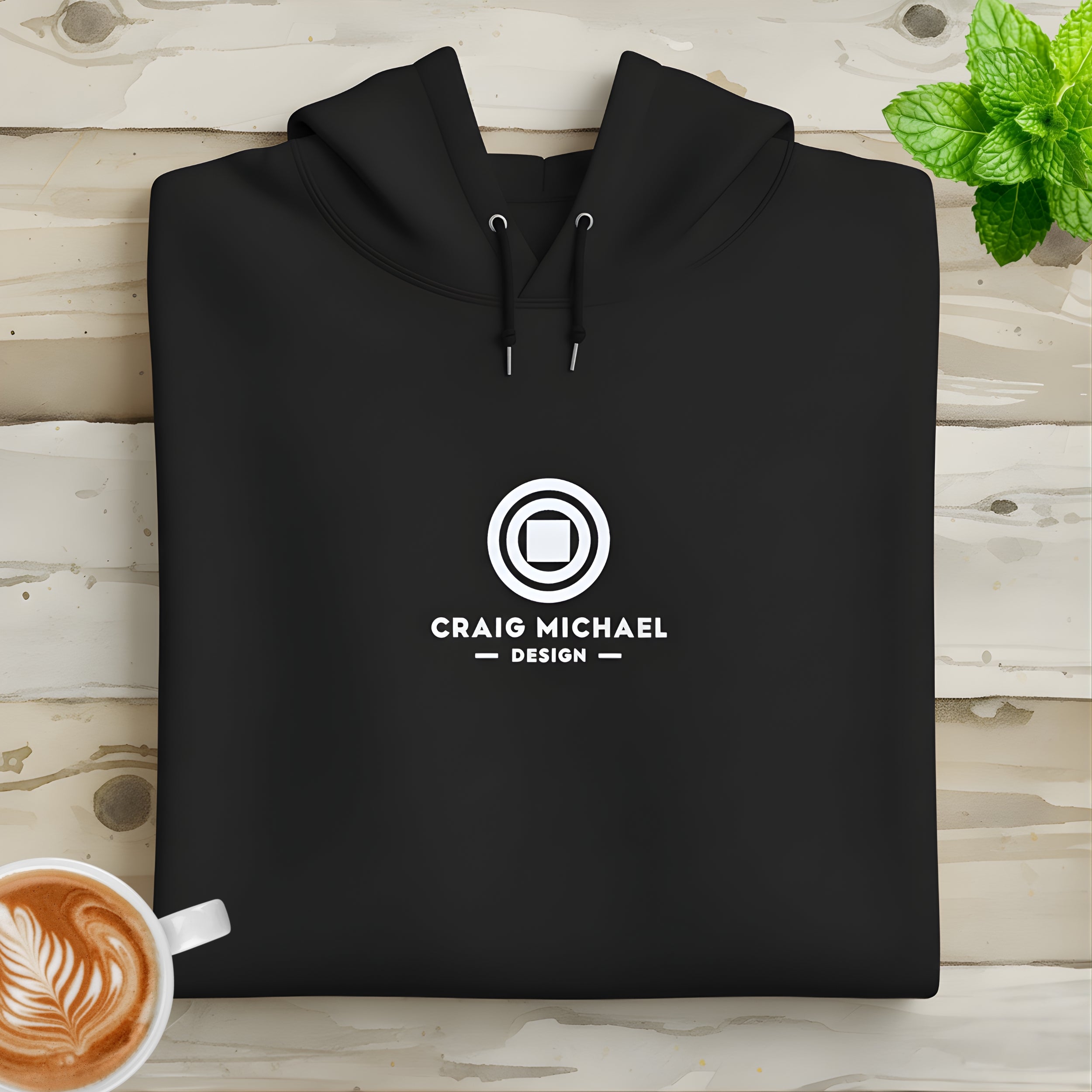 Hoodie — Craig Michael Logo Minimal Pullover