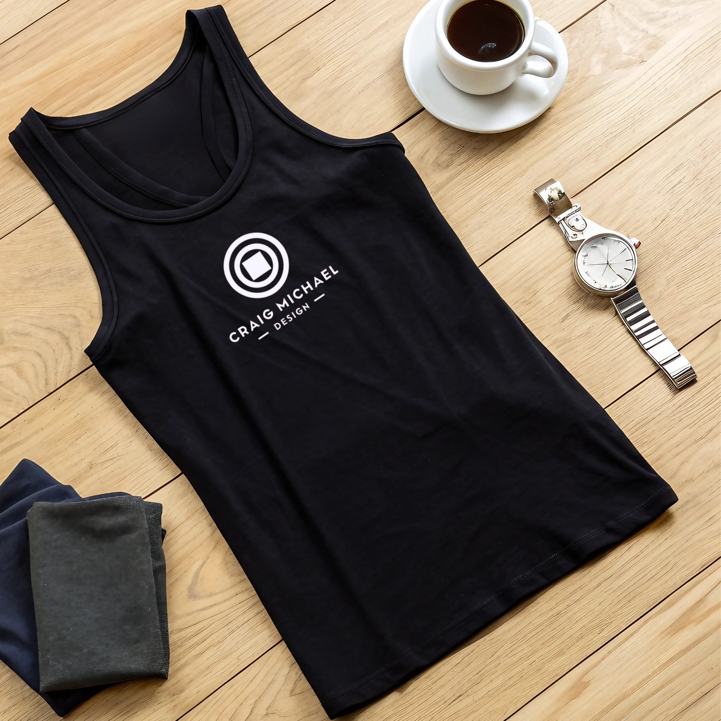 Tank Top — Craig Michael Logo Minimal Design