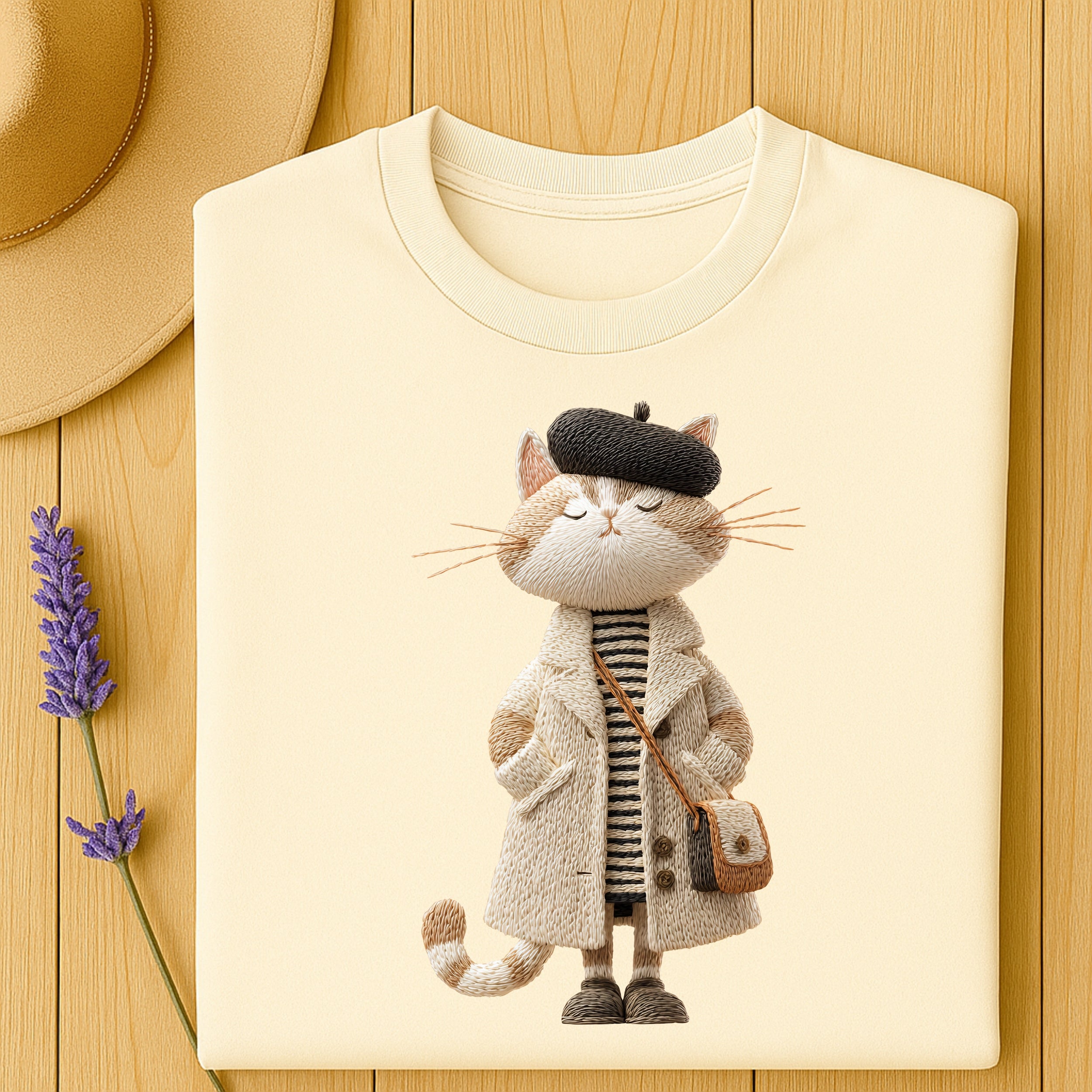 Paris Dame T-Shirt – L’Élégance à Paris