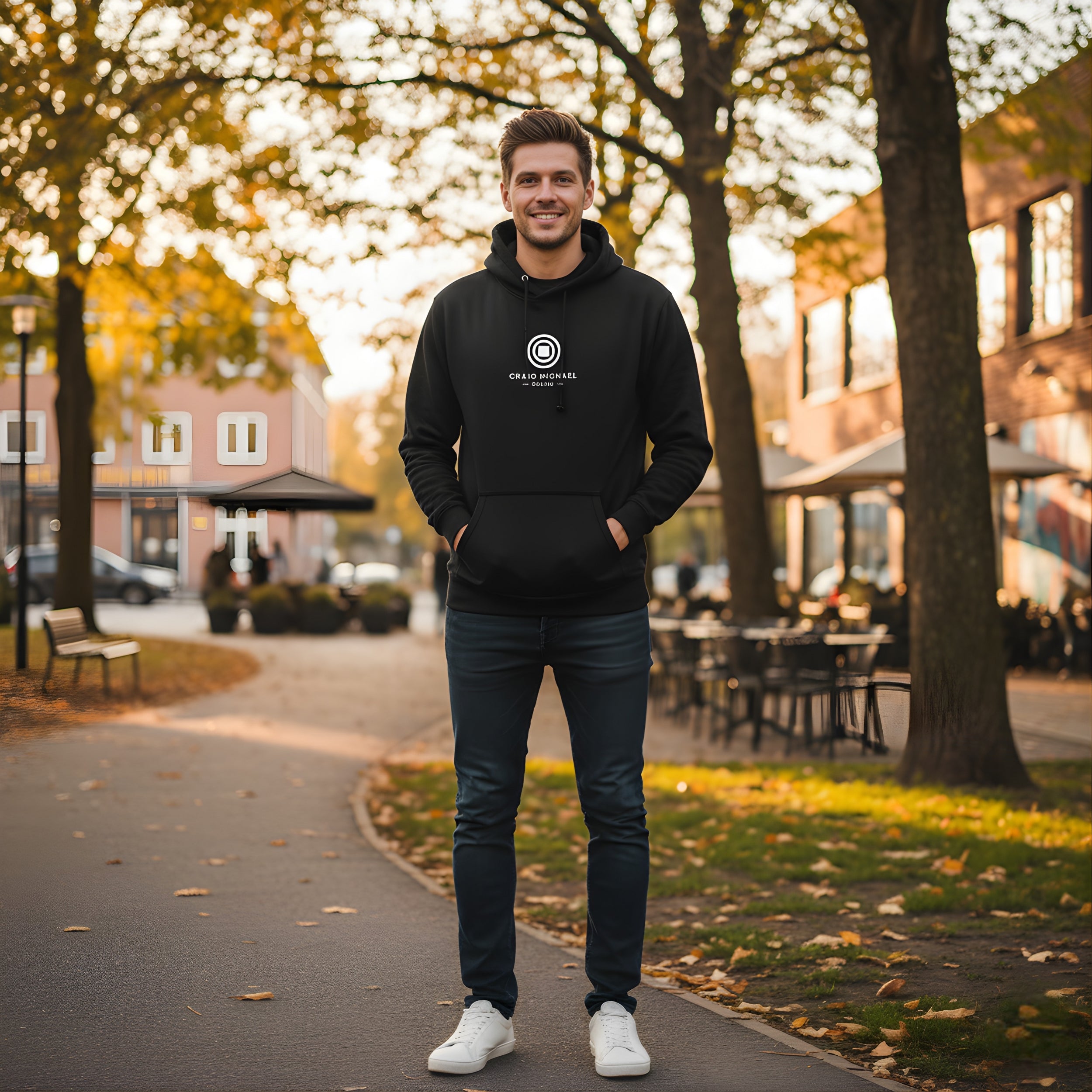 Hoodie — Craig Michael Logo Minimal Pullover