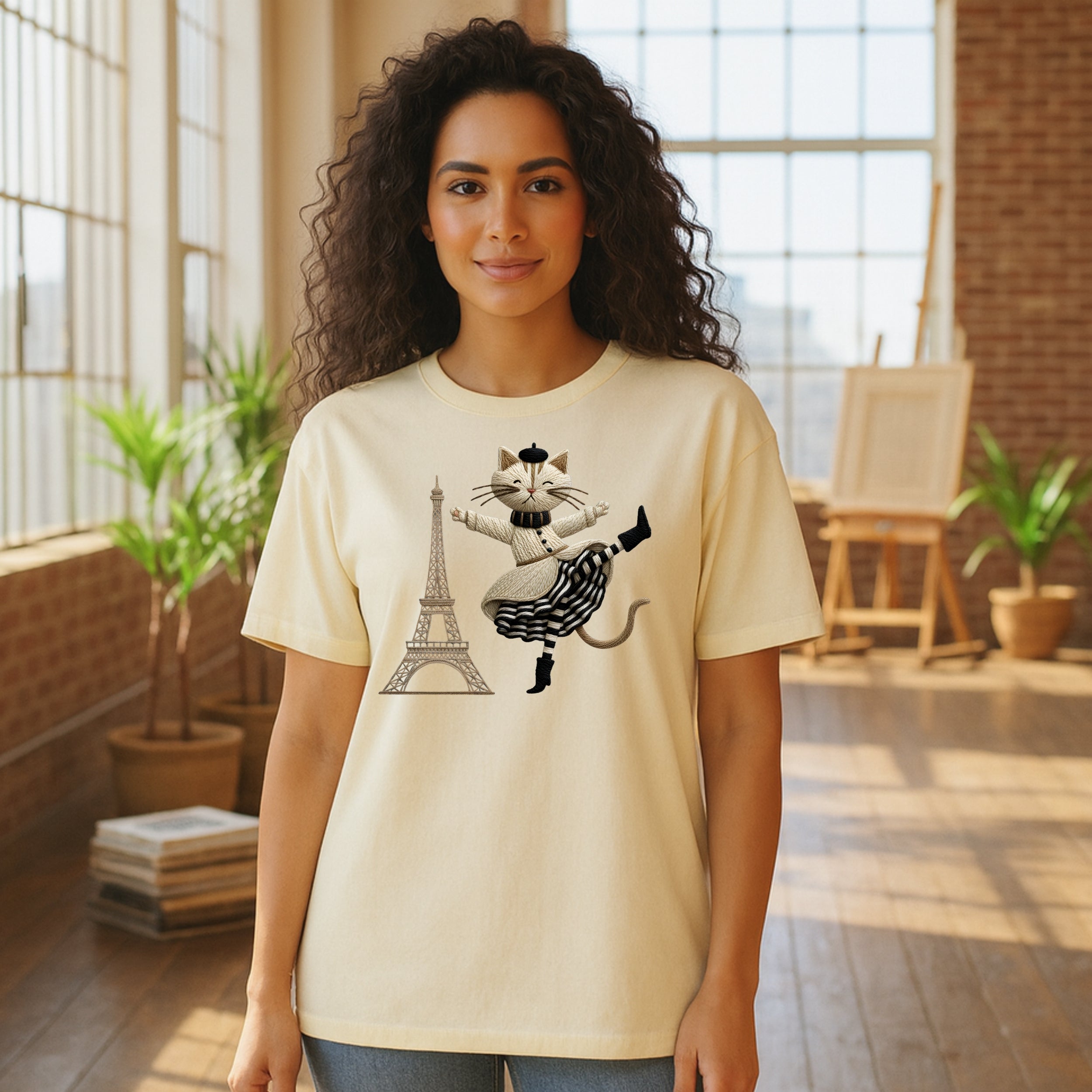 Paris Kitty T-Shirt – La Danse à Paris