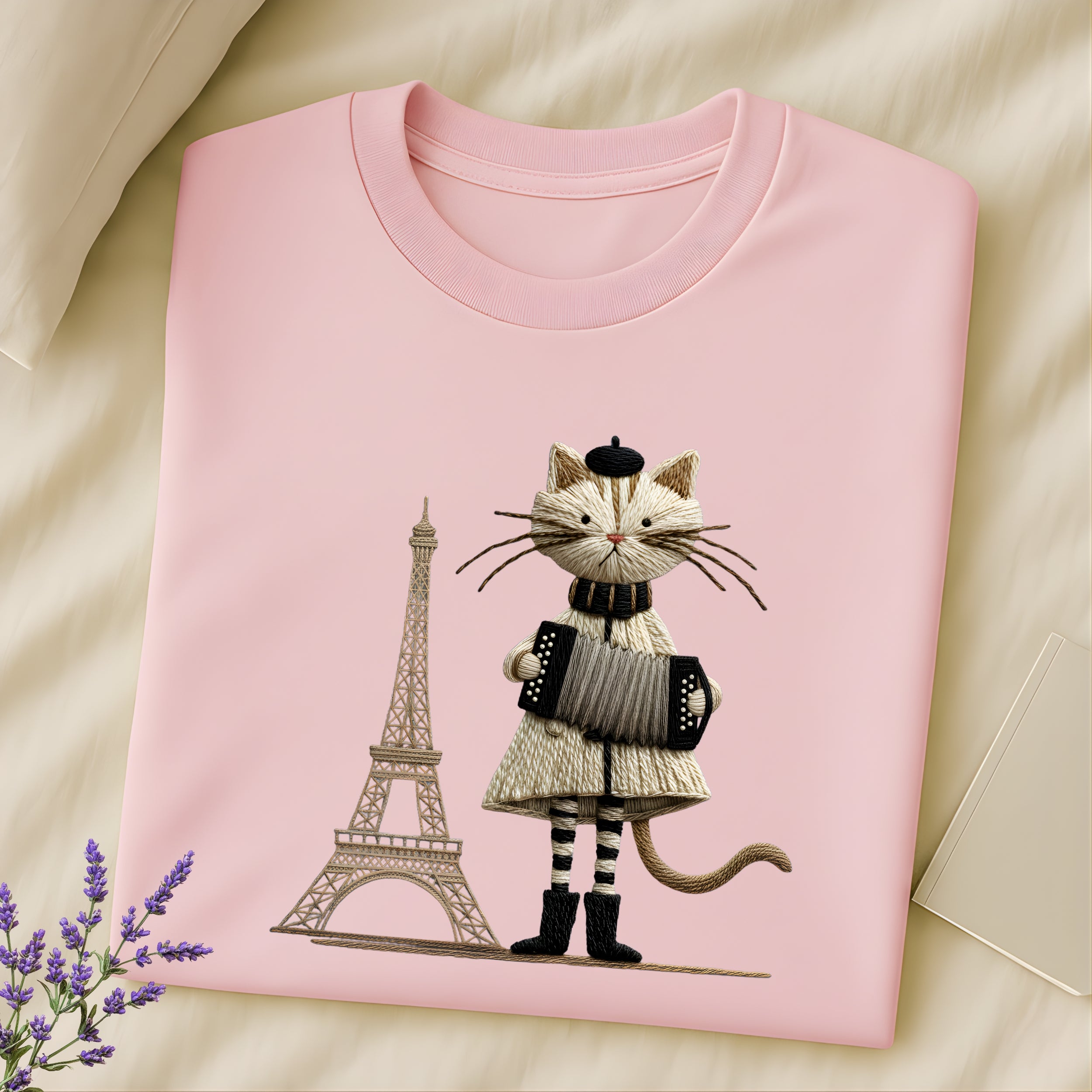 Paris Kitty T-Shirt – L’Accordéon