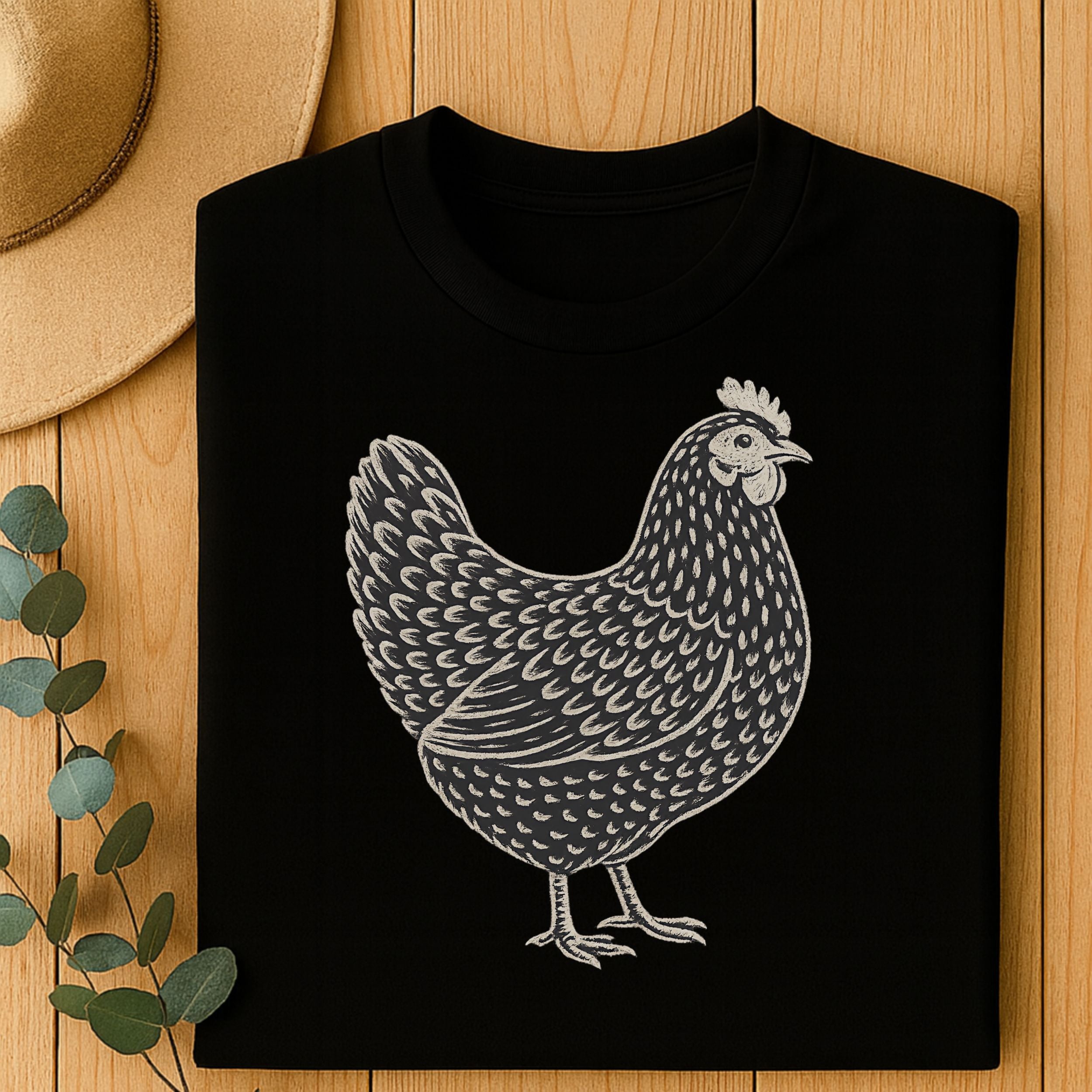Funny Chicken Graphic T-Shirt for Everyday Style