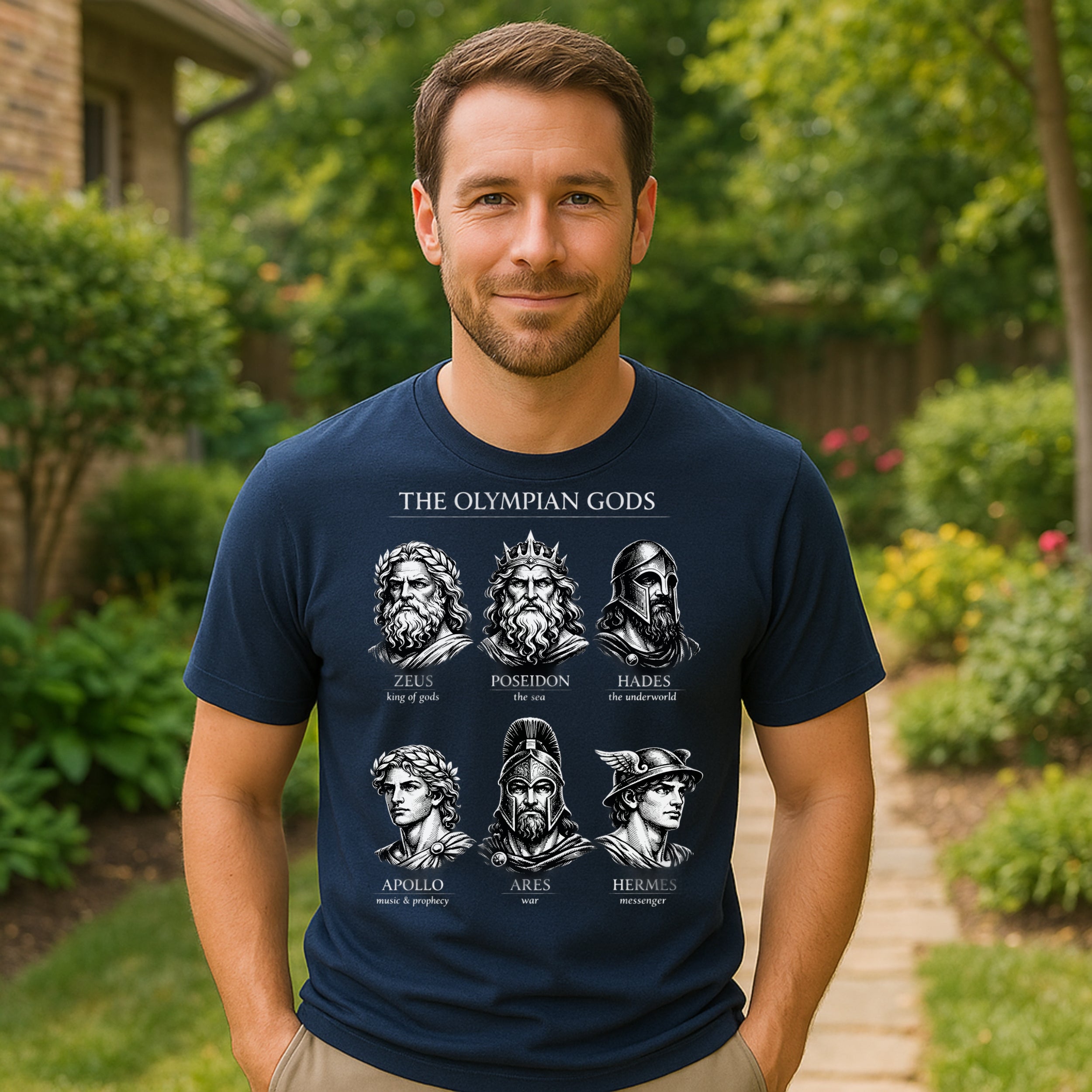 The Olympian Gods Classic Greek Mythology T-Shirt