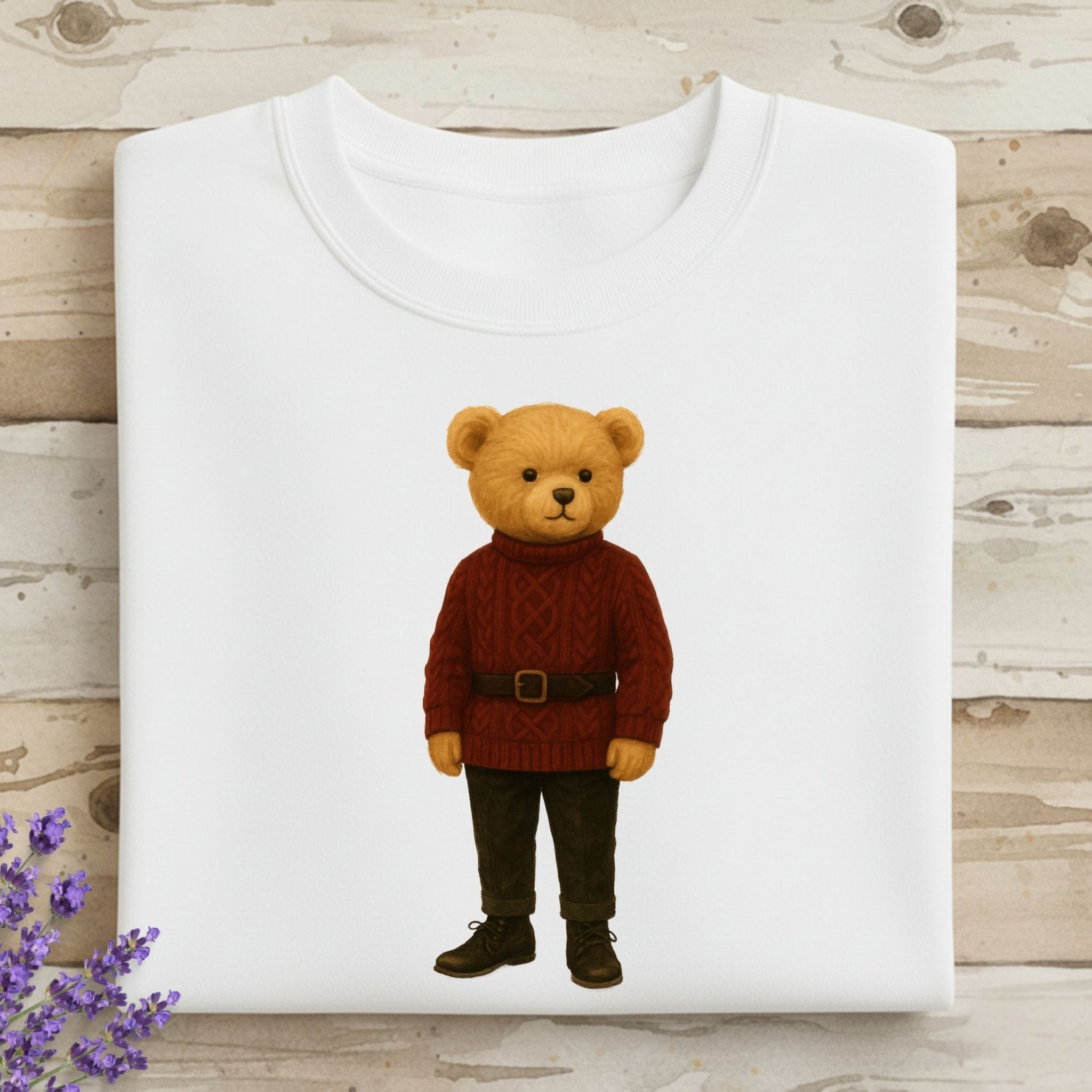 70s Teddy Fashion Sweatshirt - Craig Michael Design