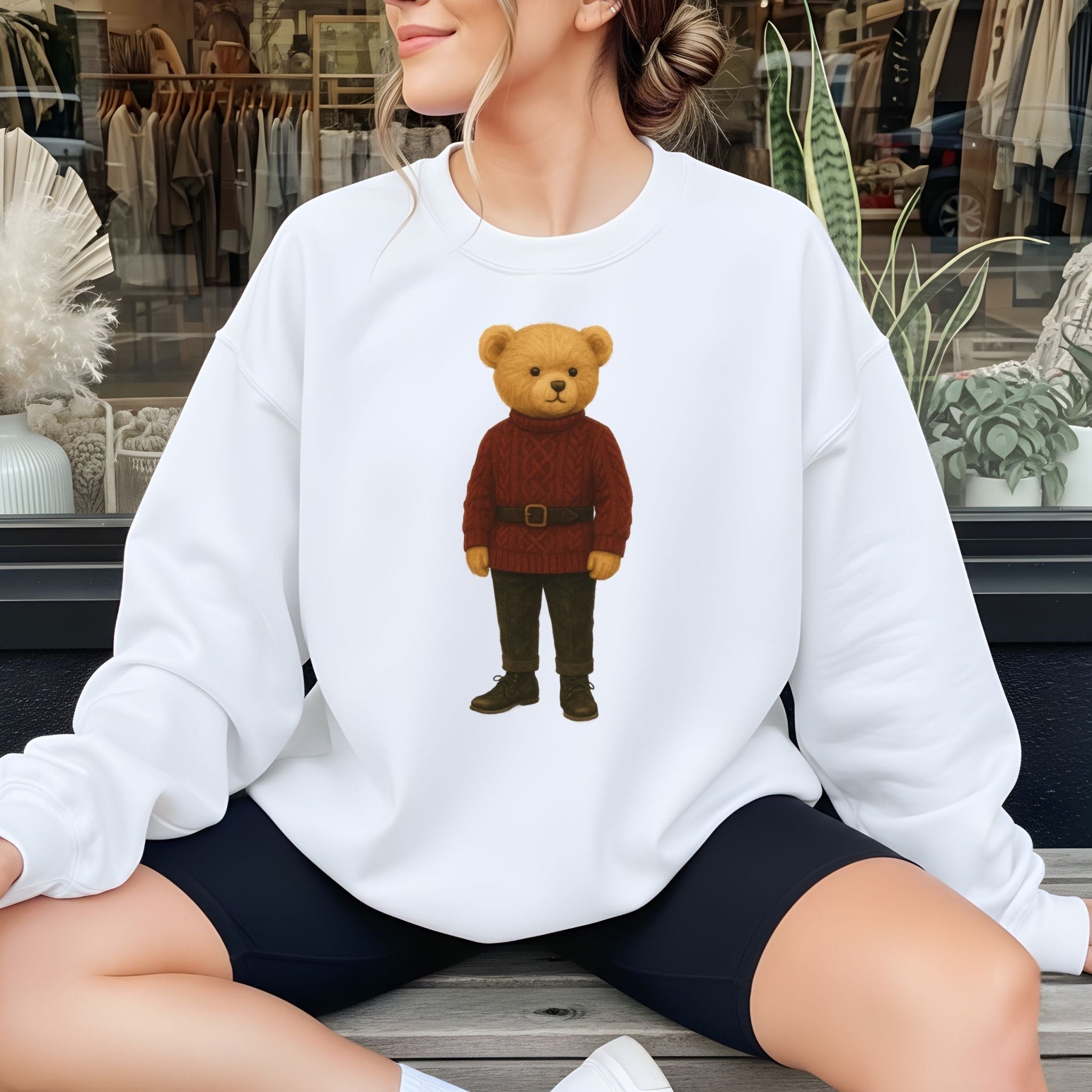 70s Teddy Fashion Sweatshirt - Craig Michael Design