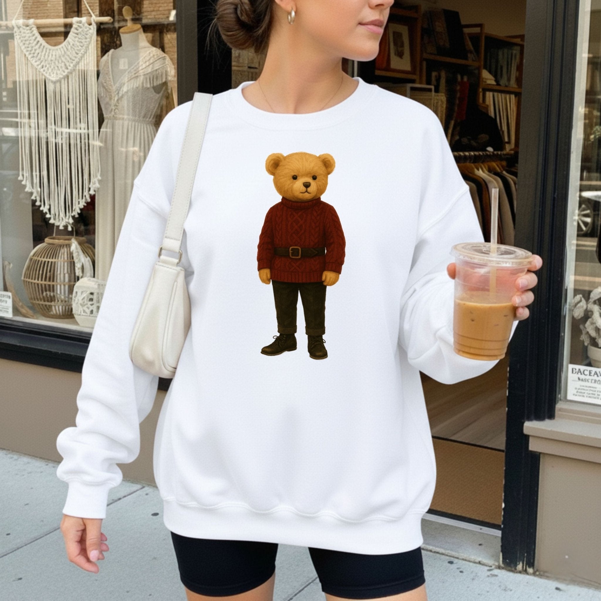 70s Teddy Fashion Sweatshirt - Craig Michael Design