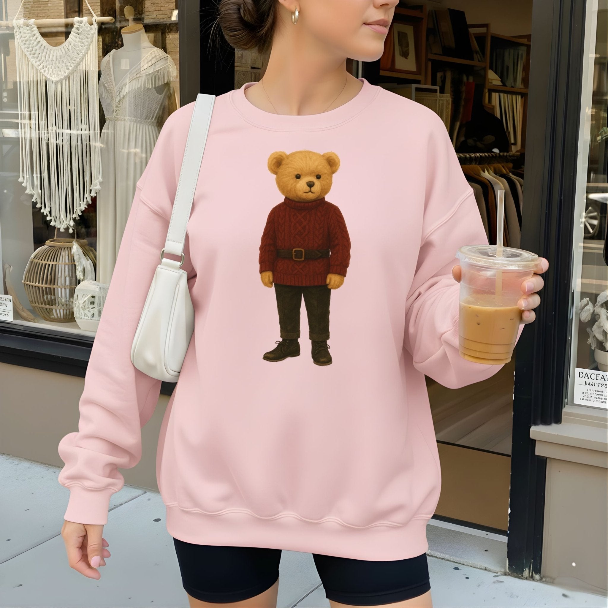 70s Teddy Fashion Sweatshirt - Craig Michael Design