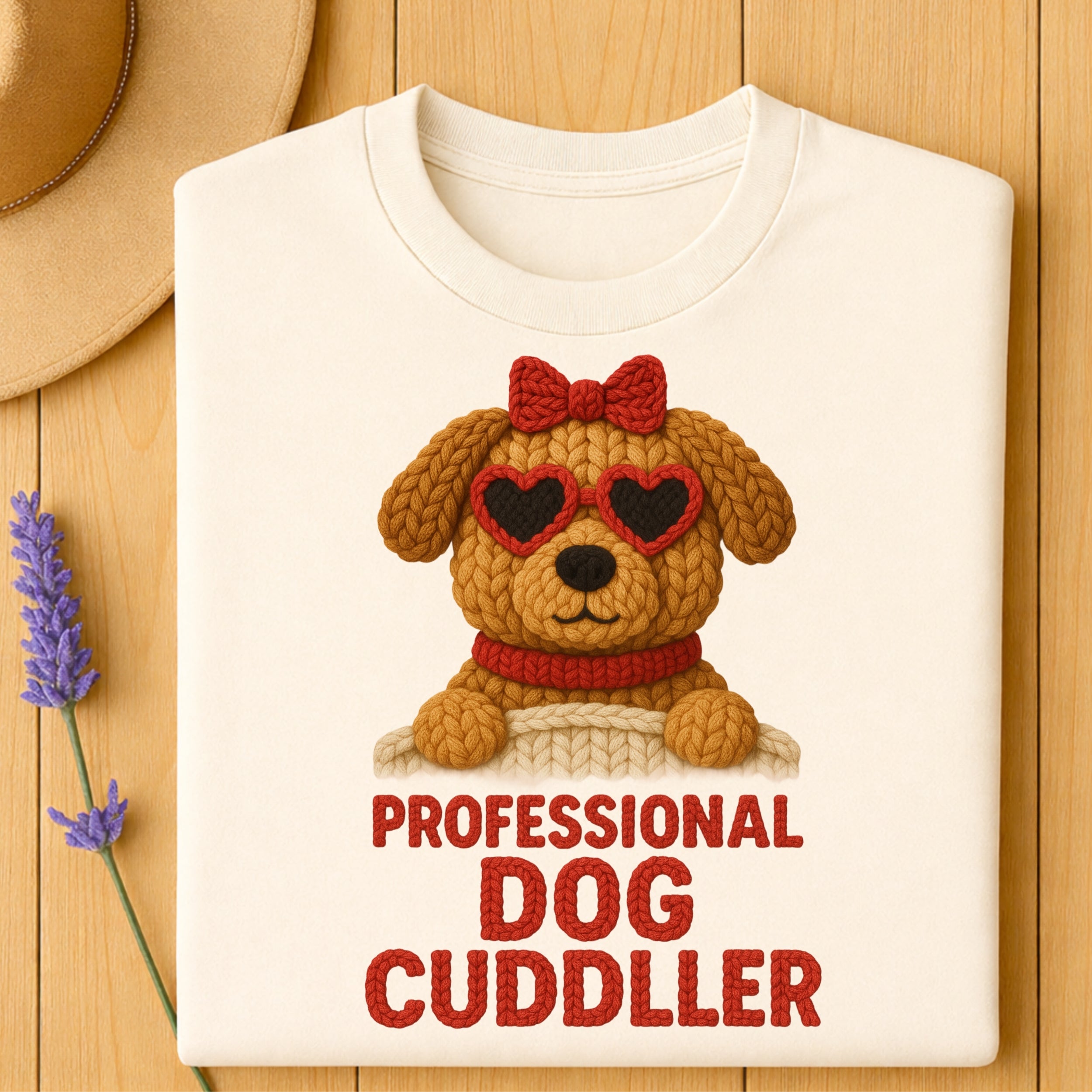 Professional Dog Cuddler Cute Puppy T-Shirt