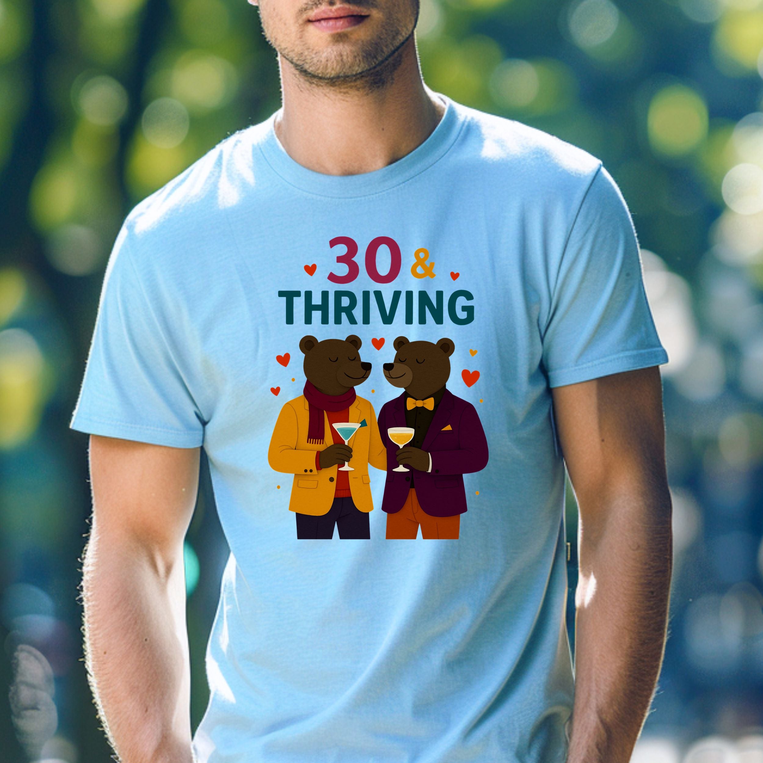 30 And Thriving Graphic Printed T Shirt product
