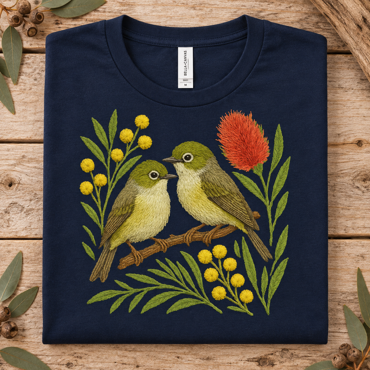 White-Eye T-Shirt – Australian Native Bird Collection