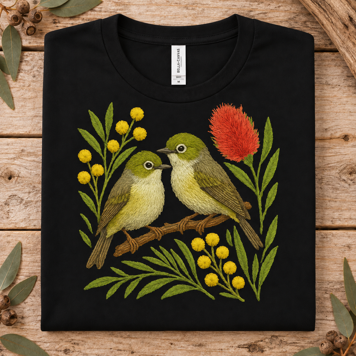 White-Eye T-Shirt – Australian Native Bird Collection