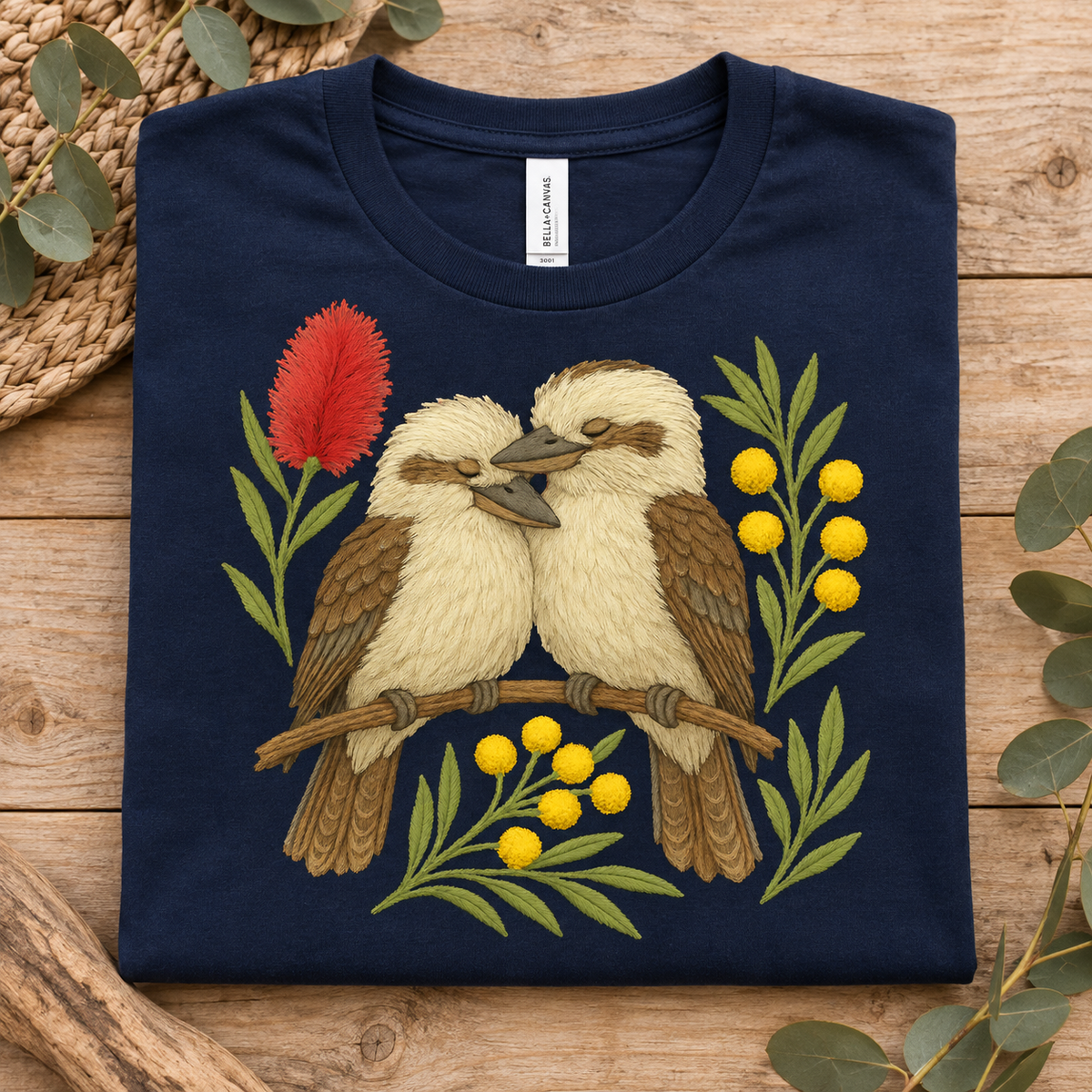 Kookaburra T-Shirt – Australian Native Bird Collection