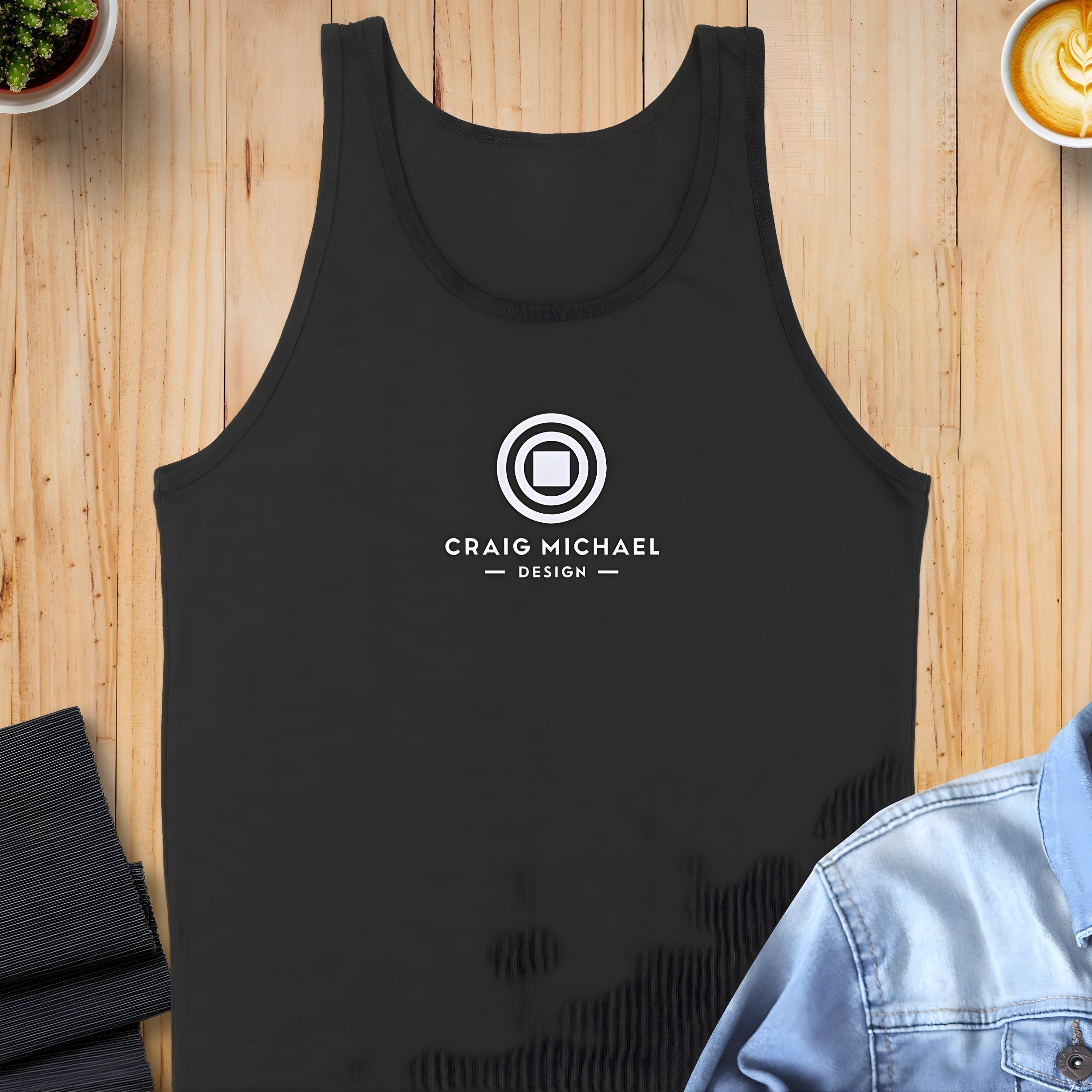 Tank Top — Craig Michael Logo Minimal Design