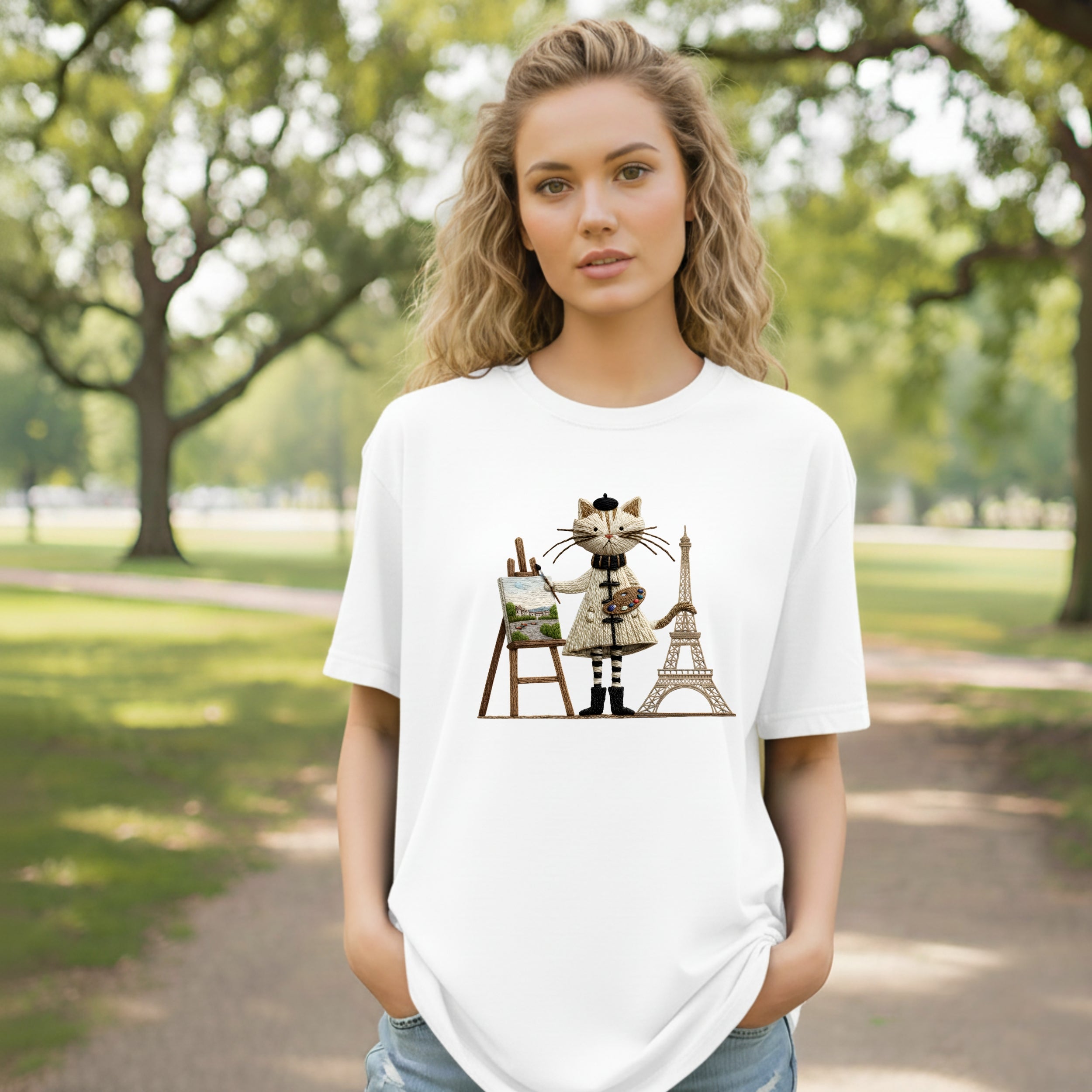Paris Kitty T-Shirt – L’Artiste à Paris