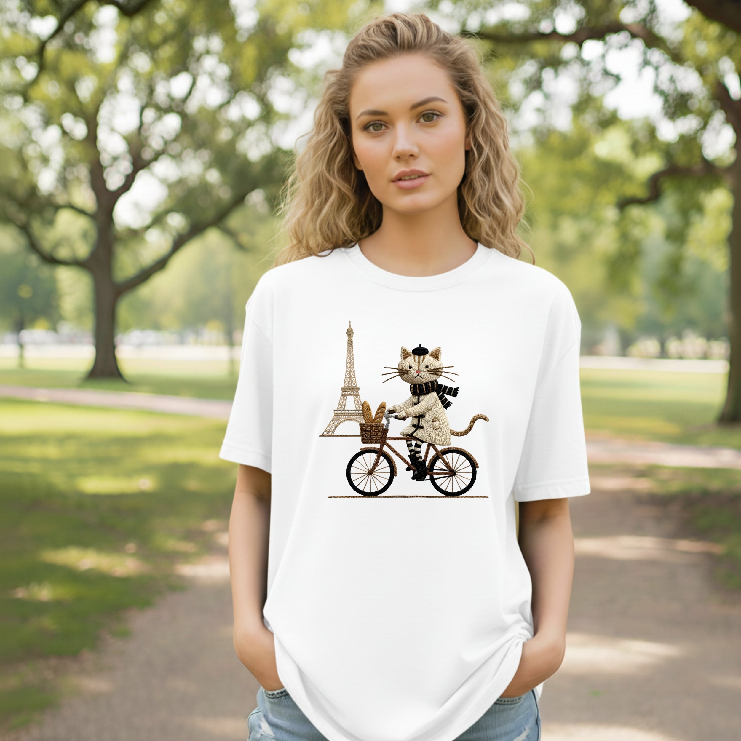 Paris Kitty T-Shirt – La Bicyclette Parisienne