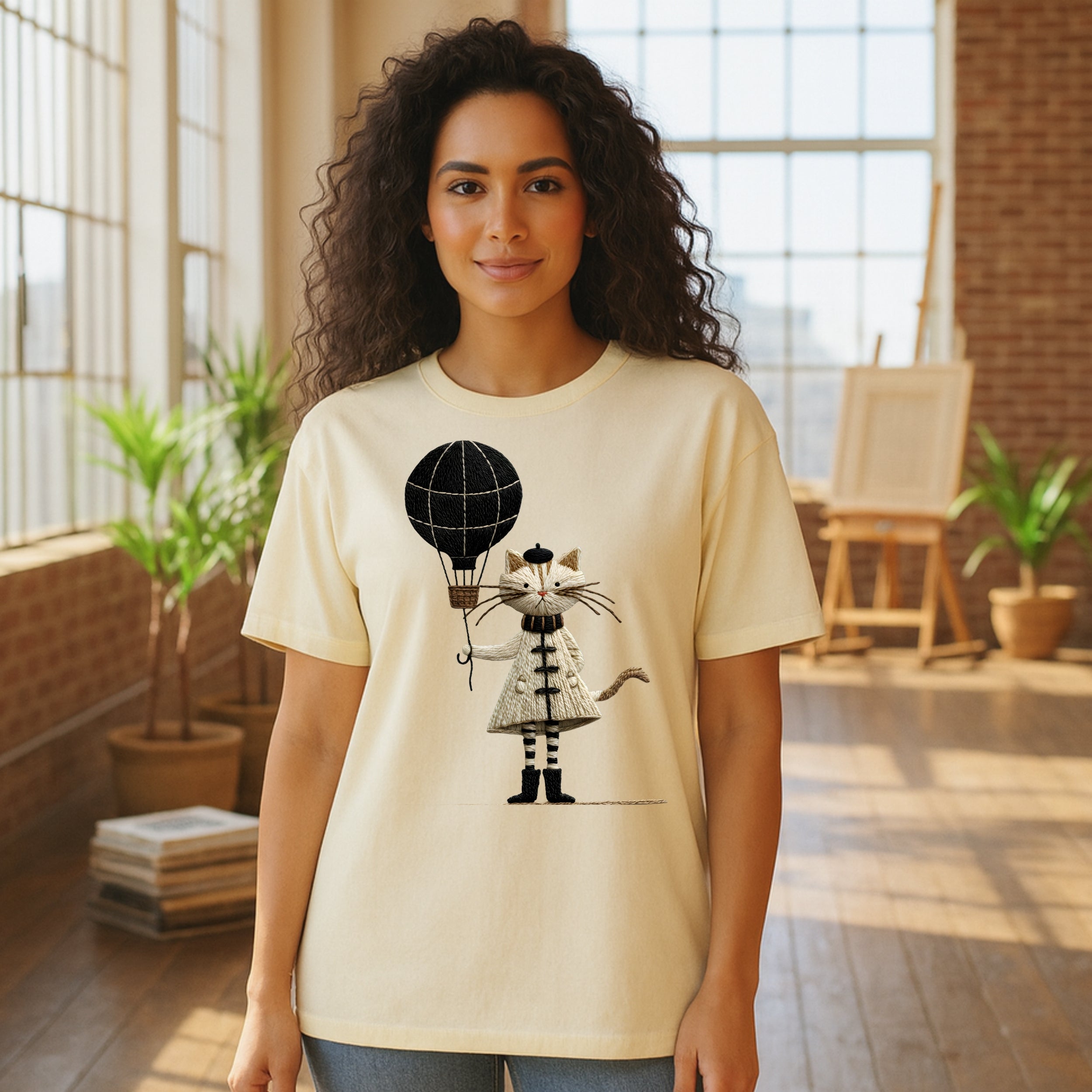 Paris Kitty T-Shirt – Le Ballon Parisien