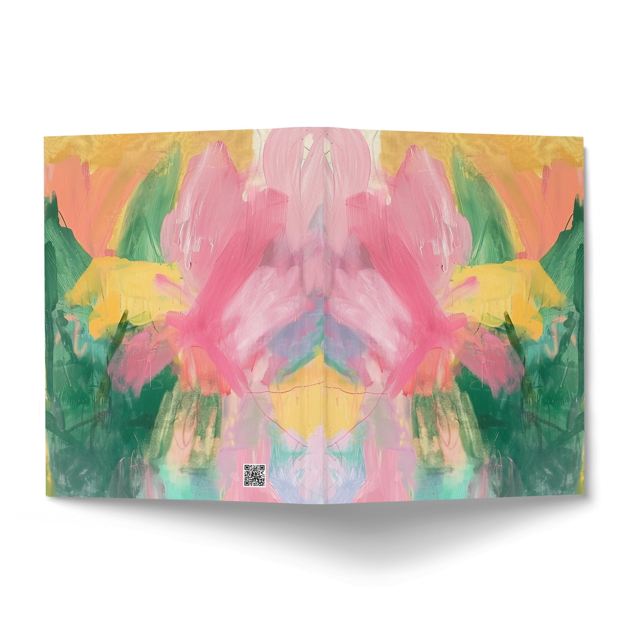 Abstract Art Cover Journal, Colorful Notebook, Unique Diary, Artistic Sketchbook, Vibrant Journal, Creative Writing Journal - Craig Michael Design