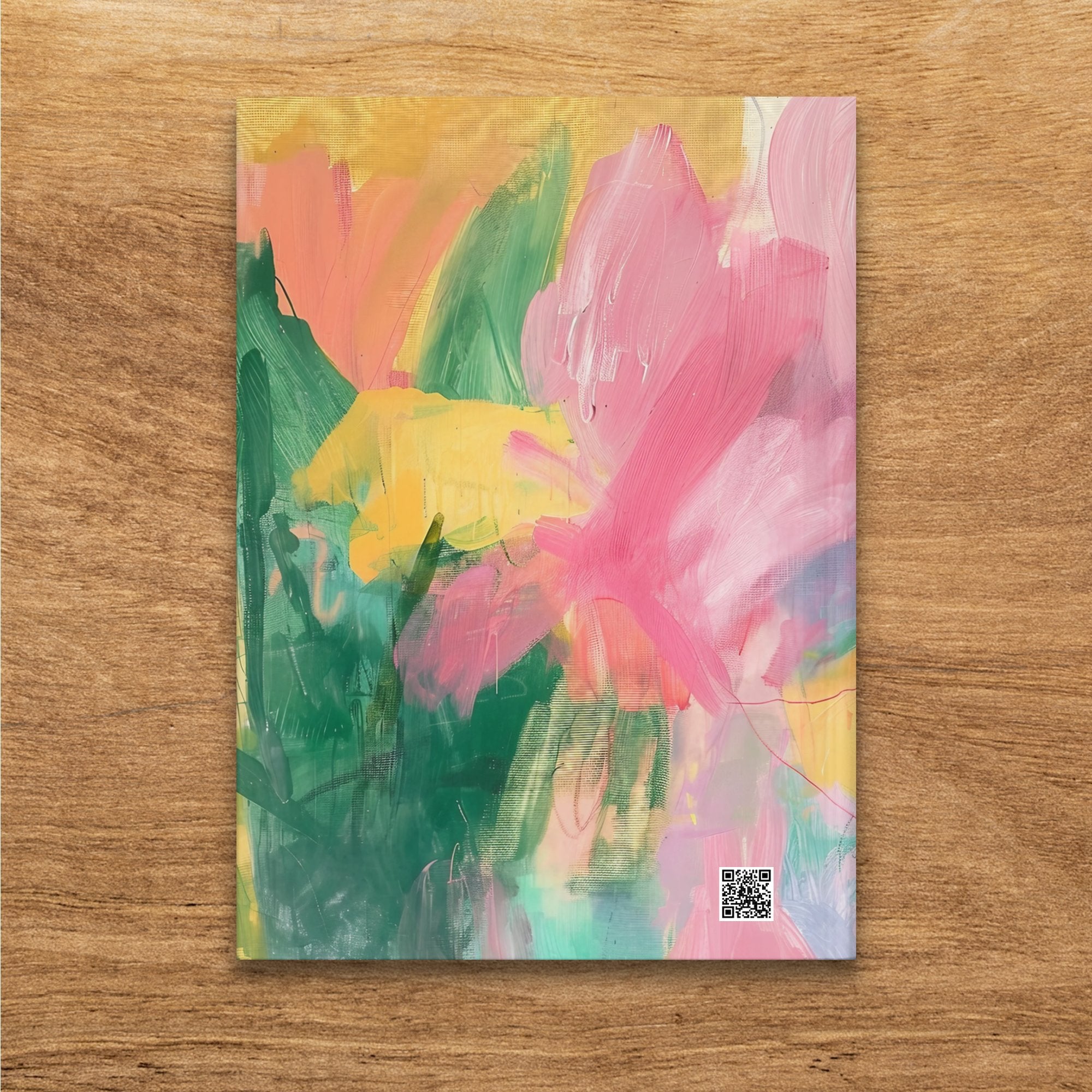 Abstract Art Cover Journal, Colorful Notebook, Unique Diary, Artistic Sketchbook, Vibrant Journal, Creative Writing Journal - Craig Michael Design