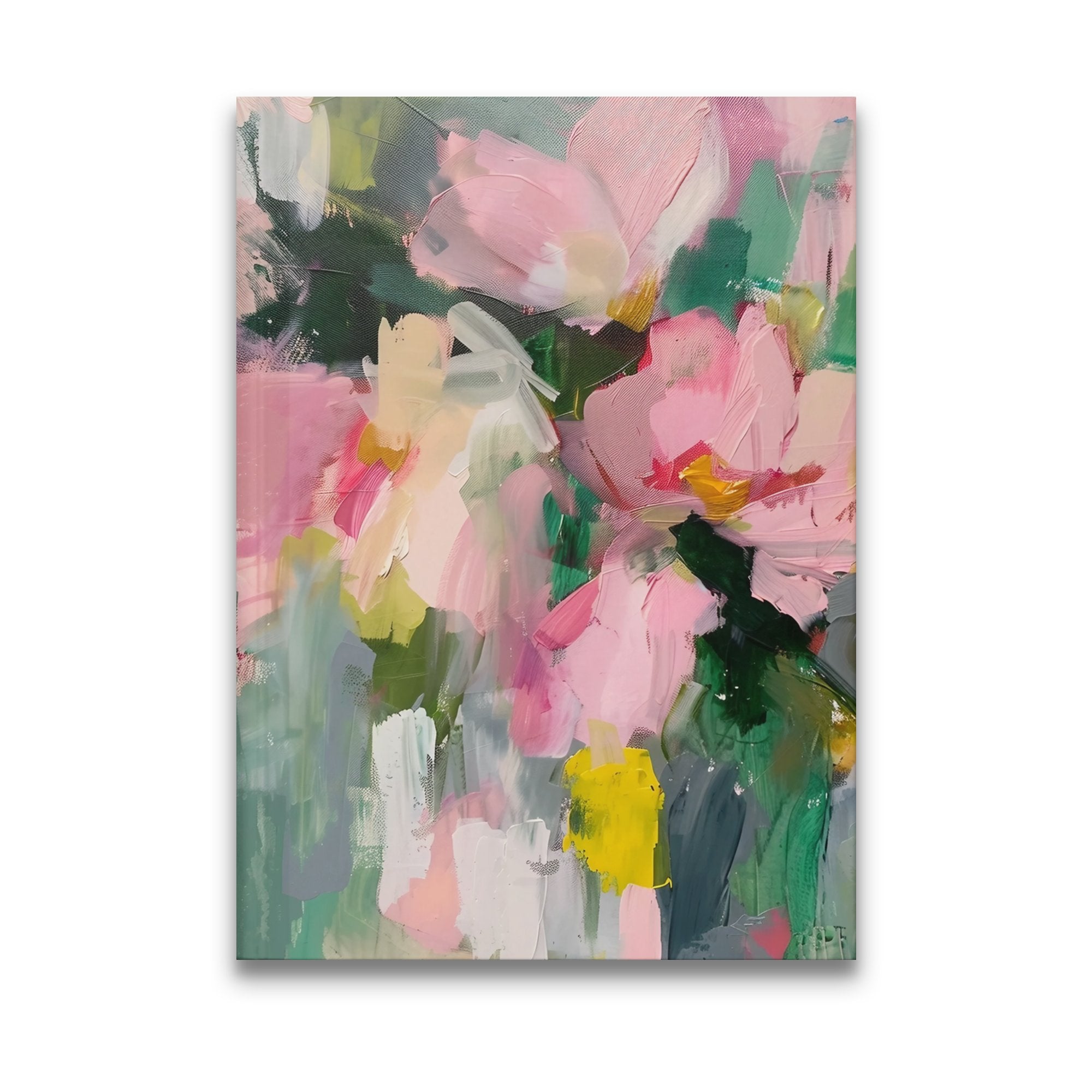 Abstract Floral Art Journal, Colorful Flower Design Notebook, Unique Gift for Writers Artists, Perfect for Daily Journaling - Craig Michael Design