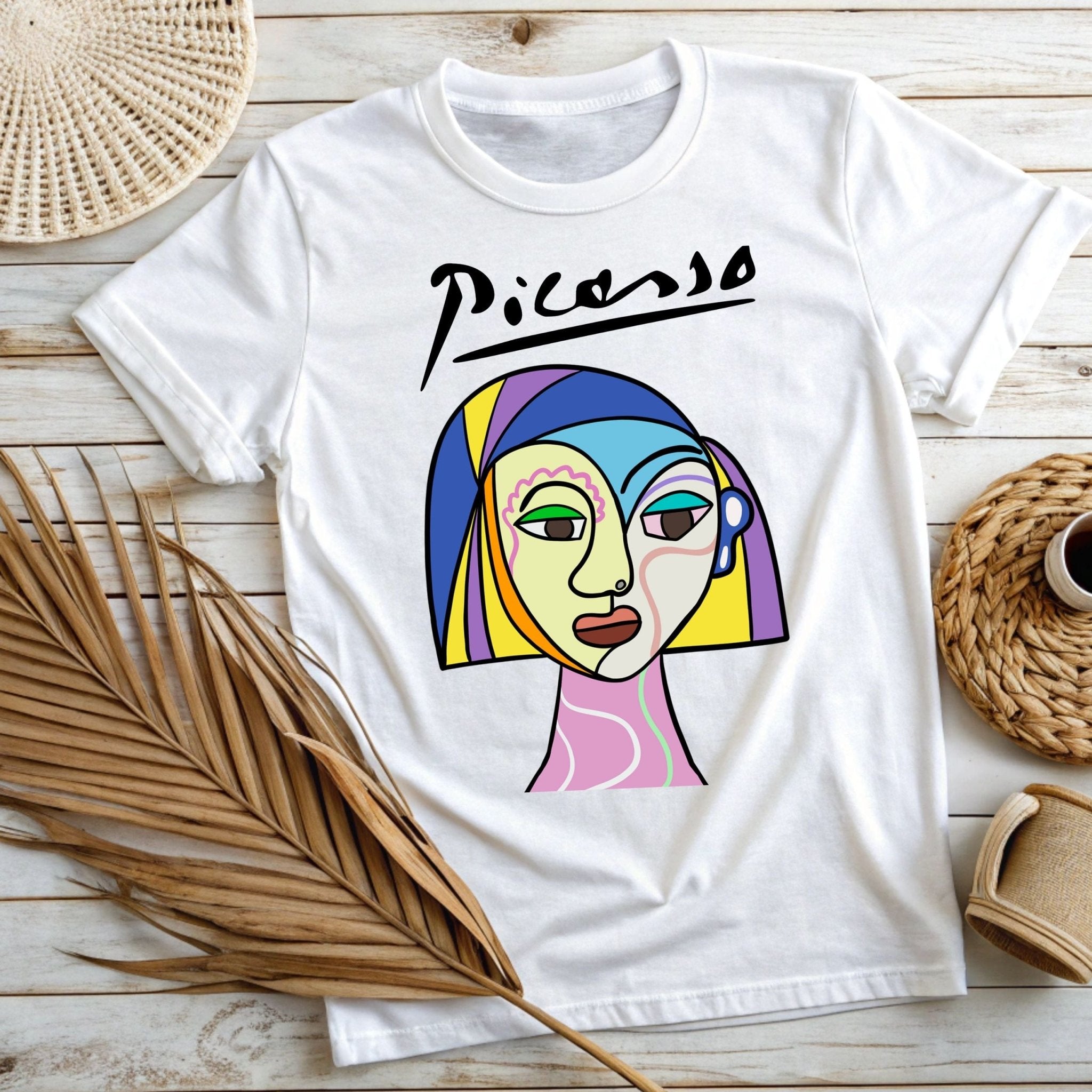 Abstract Picasso Art T-Shirt - Craig Michael Design