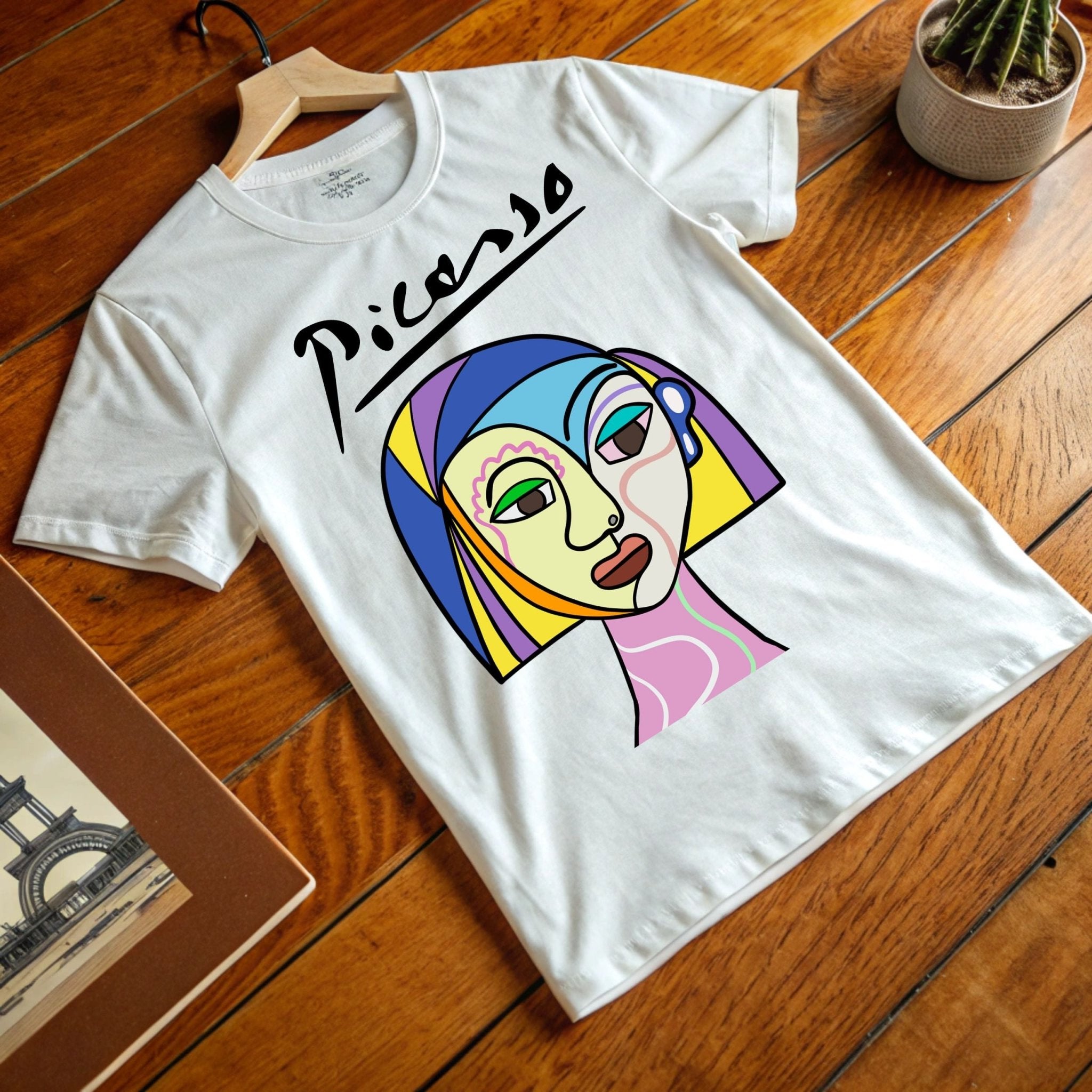 Abstract Picasso Art T-Shirt - Craig Michael Design