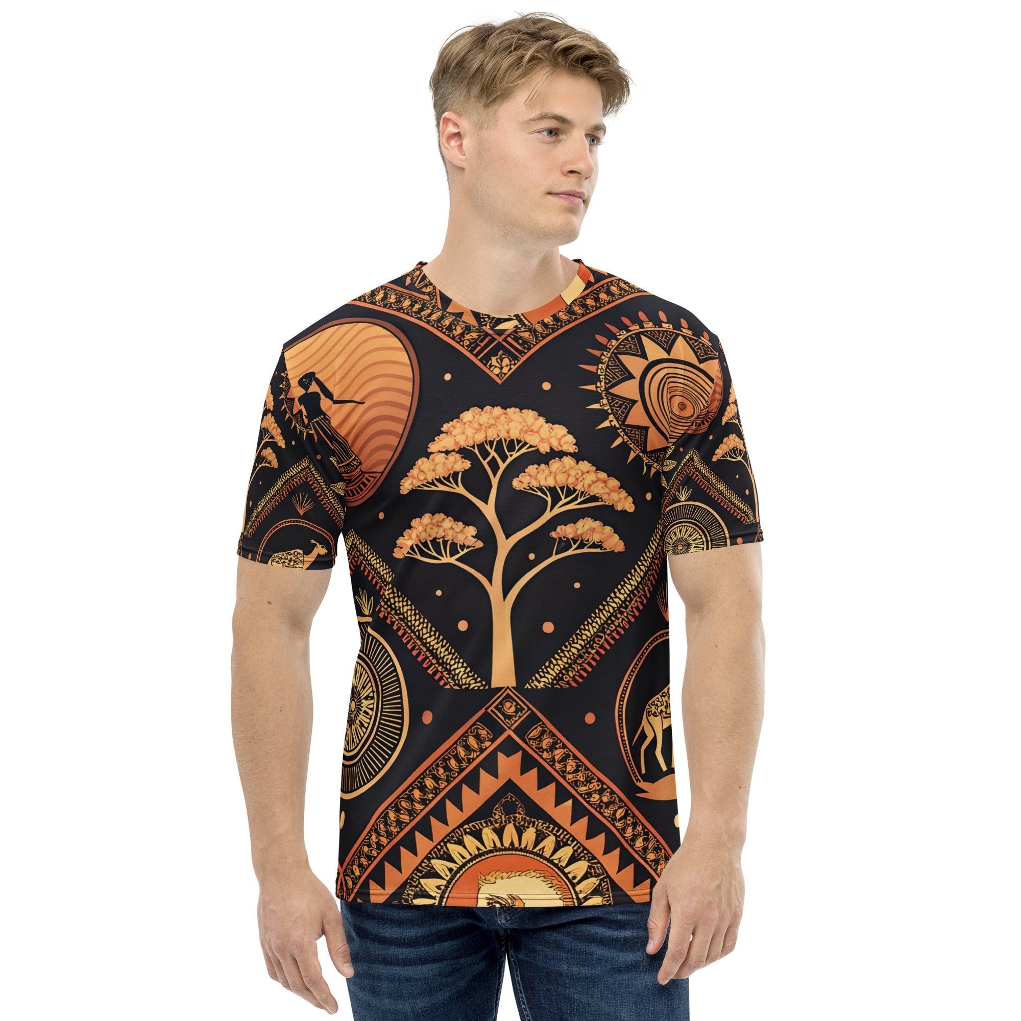 African Designed Boho Tee - Craig Michael Design
