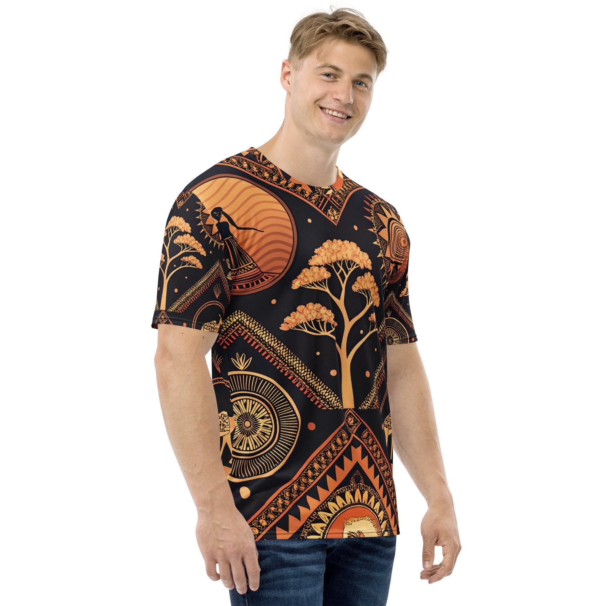 African Designed Boho Tee - Craig Michael Design