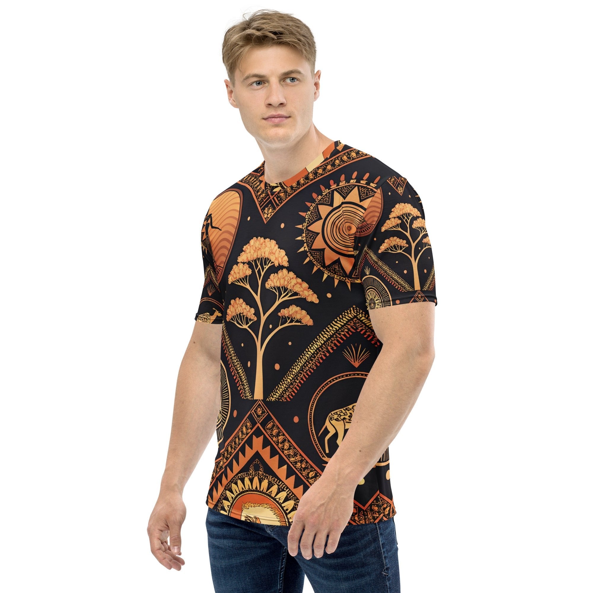 African Designed Boho Tee - Craig Michael Design