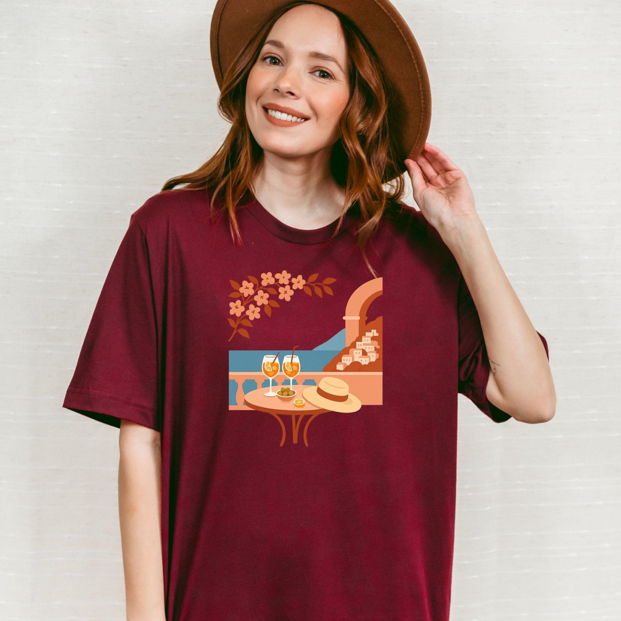 Amalfi Coast T-Shirt, Aperol Spritz Shirt - Craig Michael Design