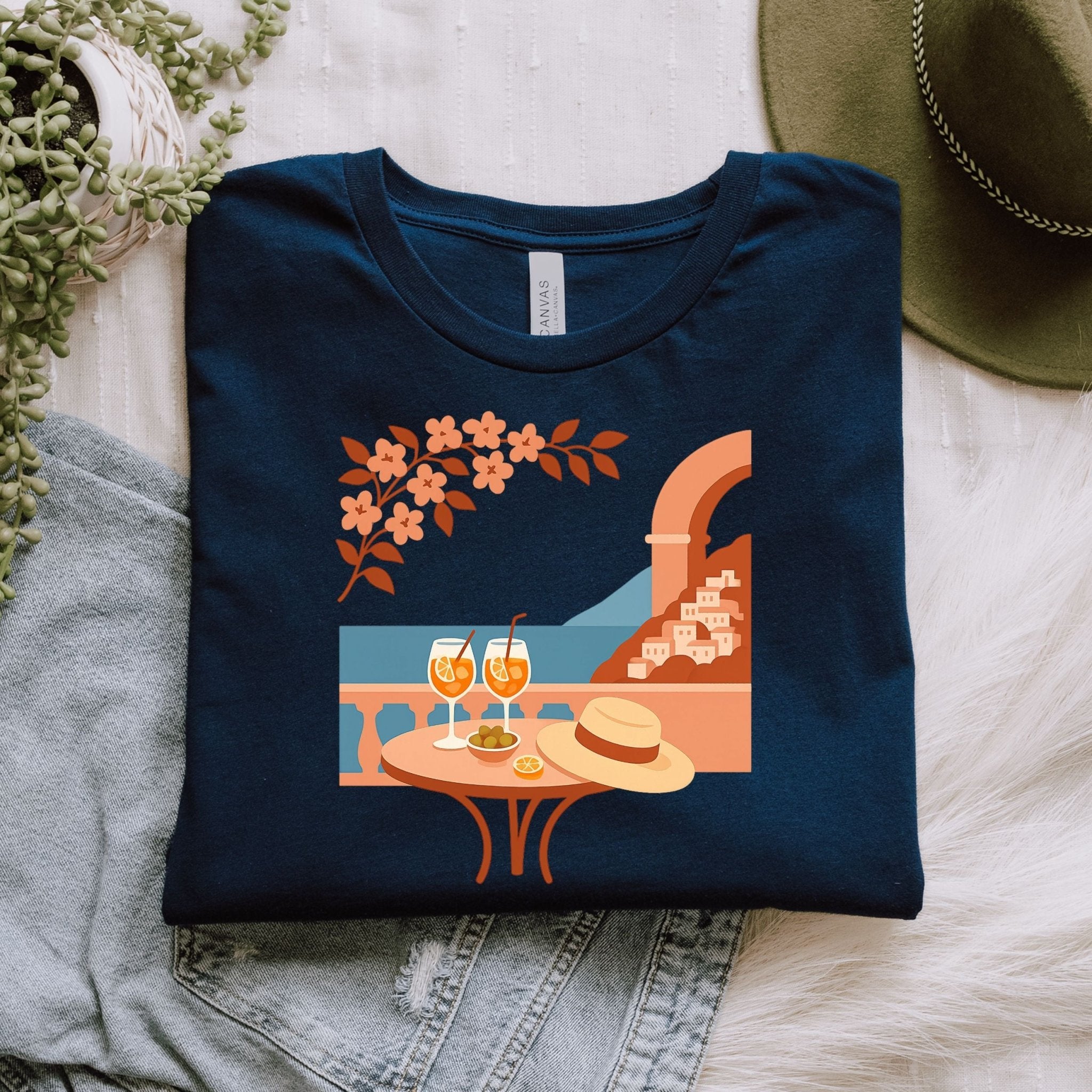 Amalfi Coast T-Shirt, Aperol Spritz Shirt - Craig Michael Design
