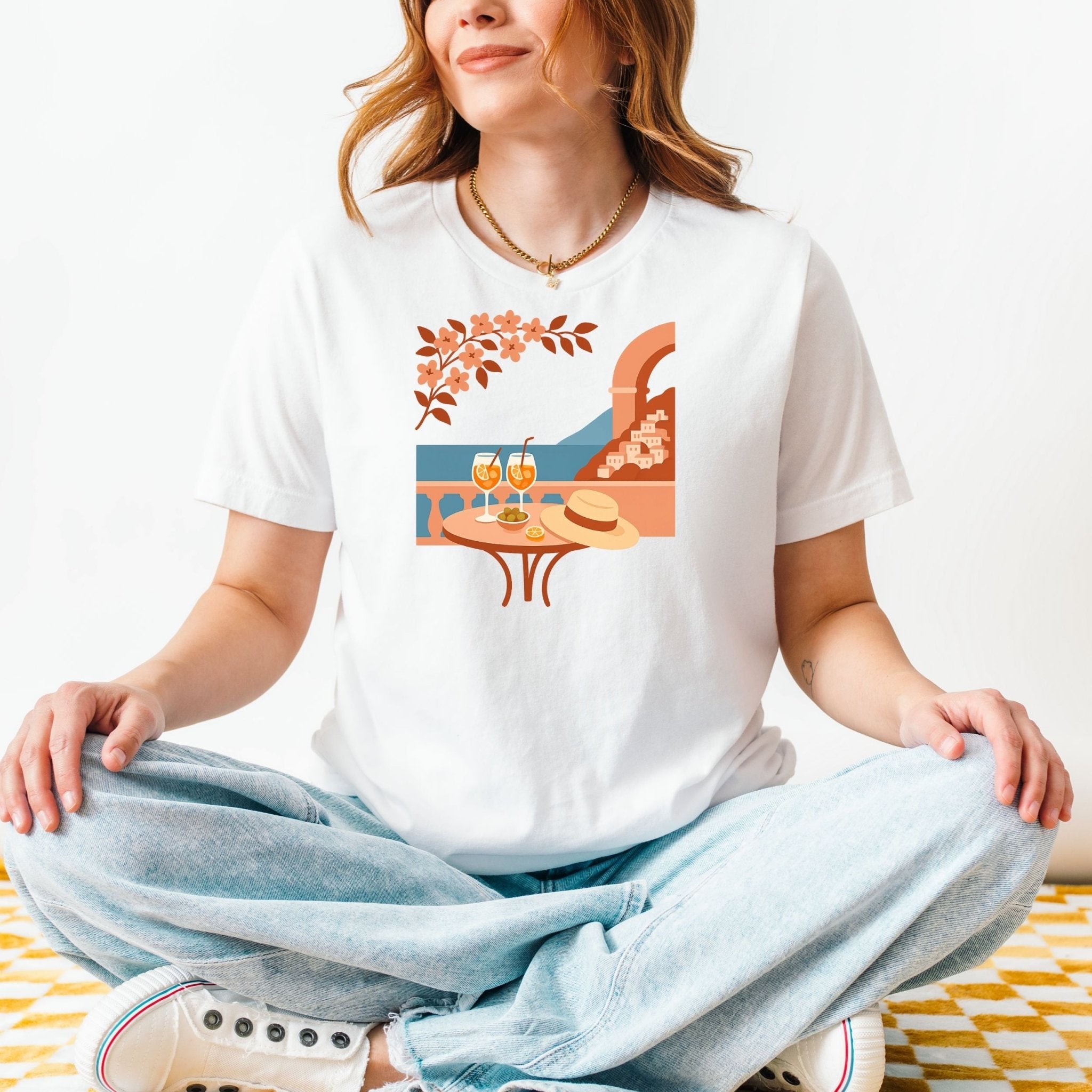 Amalfi Coast T-Shirt, Aperol Spritz Shirt - Craig Michael Design