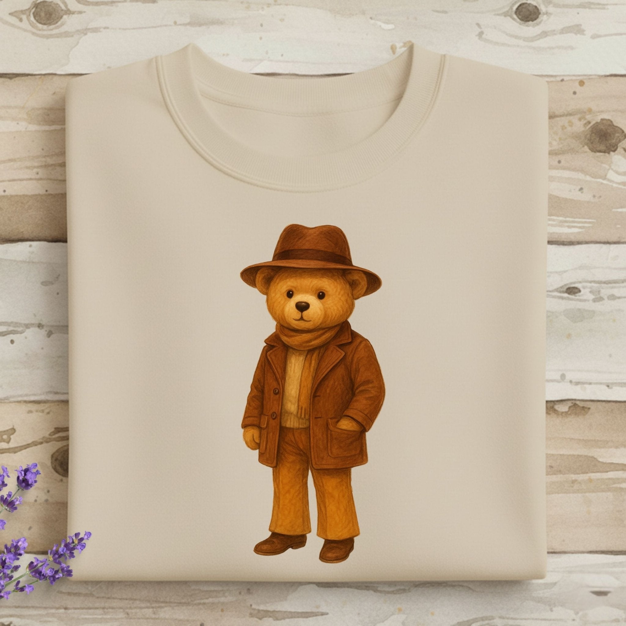 Autumn Gentleman Bear Sweatshir - Craig Michael Design