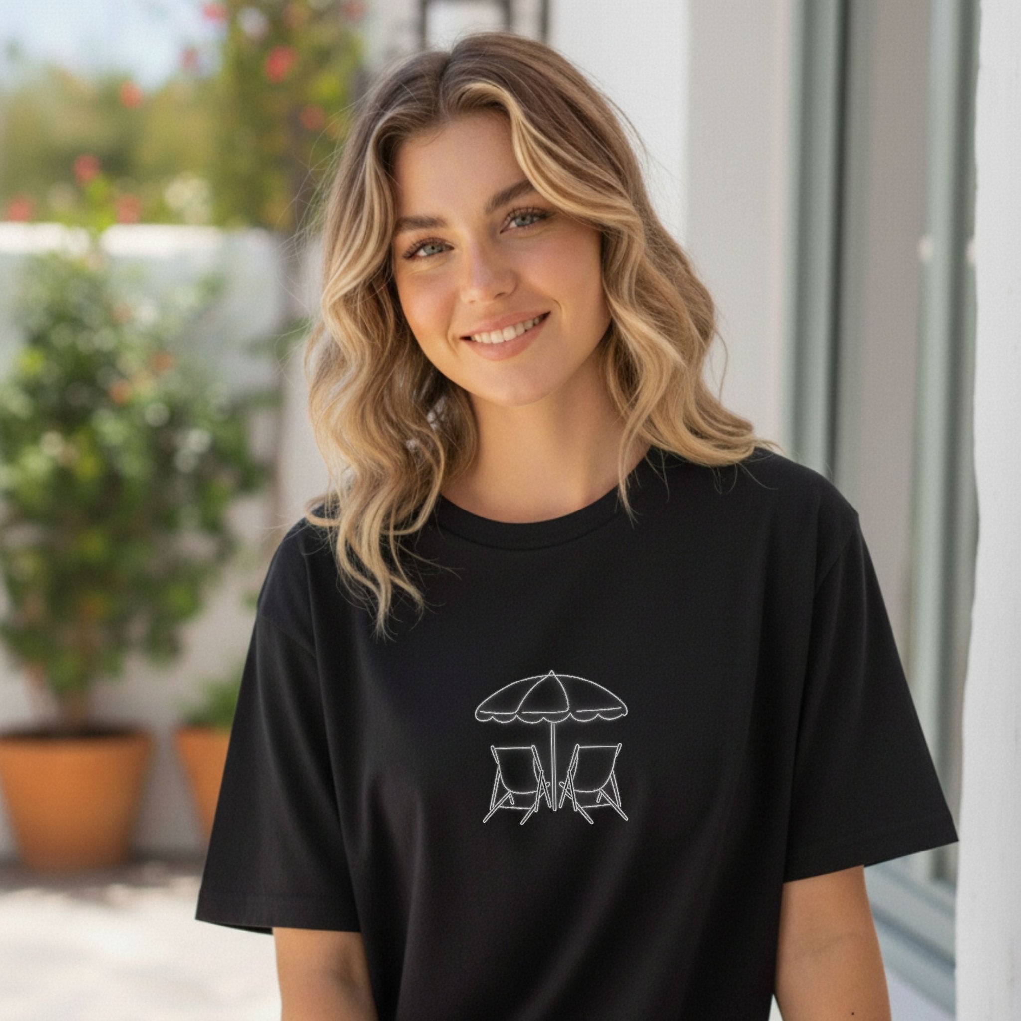 Beach Umbrella Chairs T-shirt, Summer Shirt - Craig Michael Design