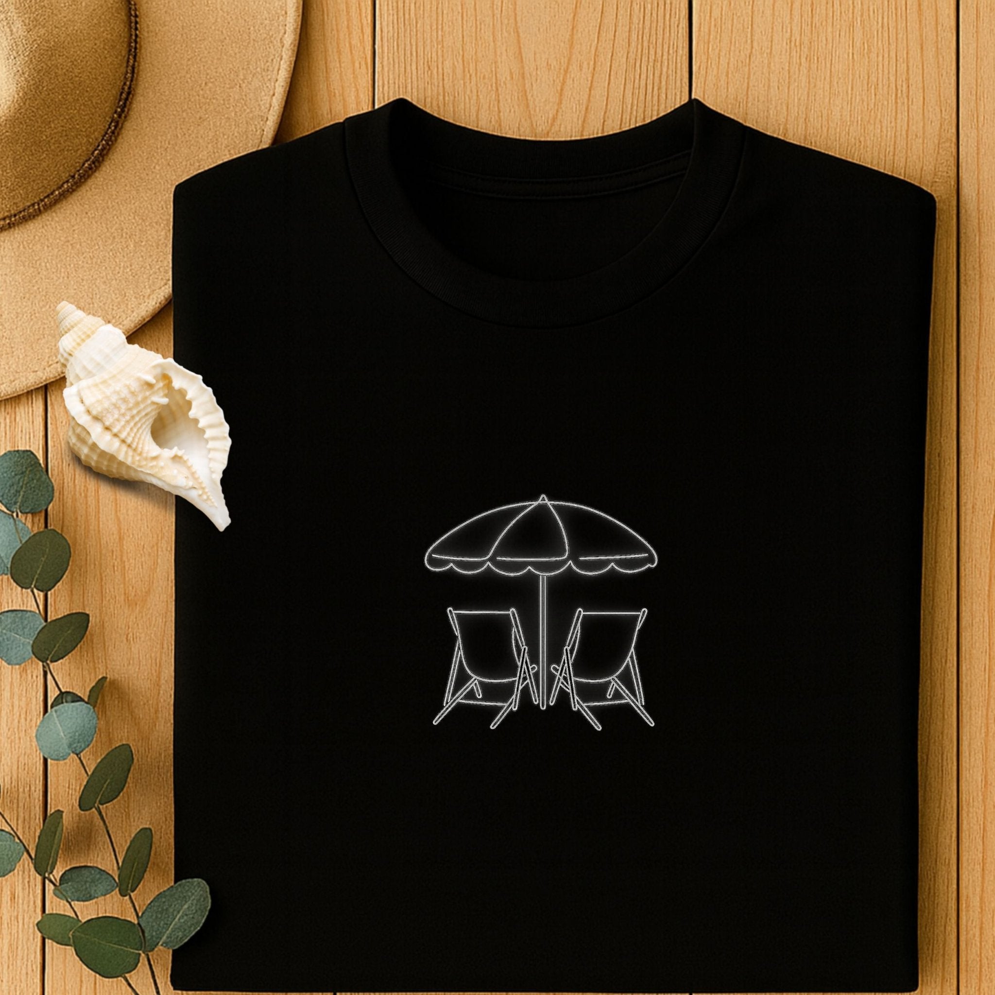 Beach Umbrella Chairs T-shirt, Summer Shirt - Craig Michael Design