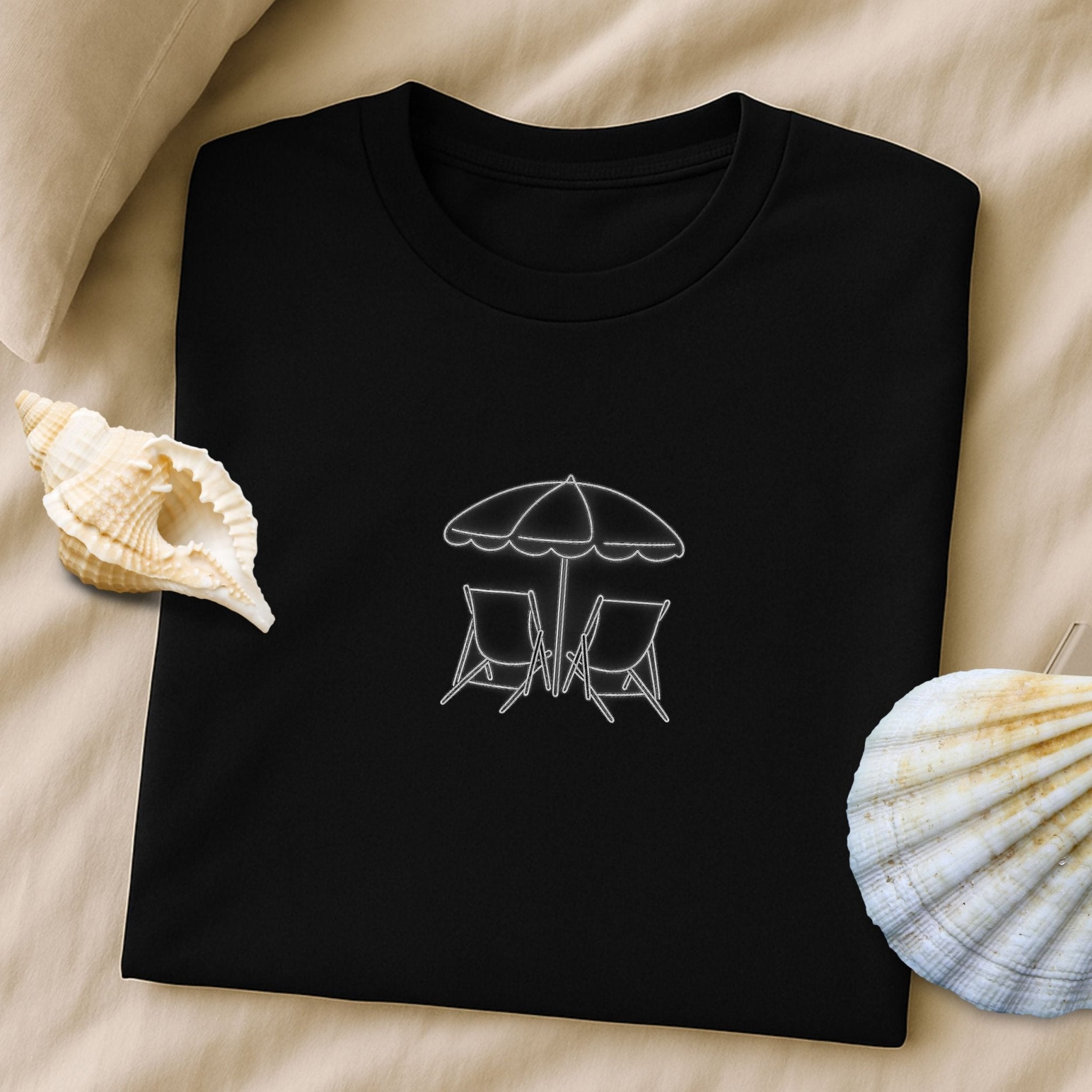 Beach Umbrella Chairs T-shirt, Summer Shirt - Craig Michael Design