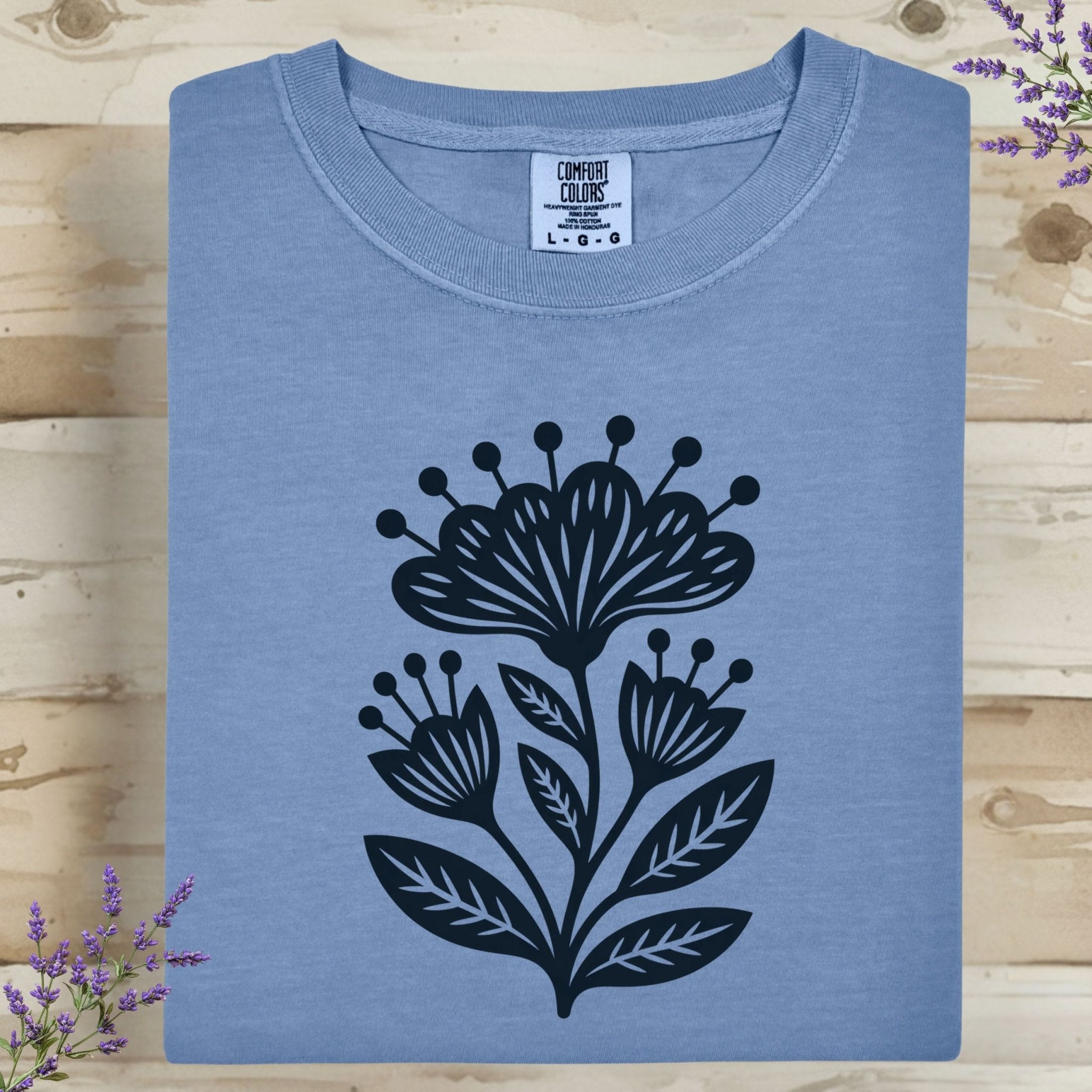 Boho Botanical T-Shirt – Comfort Colors® - Craig Michael Design