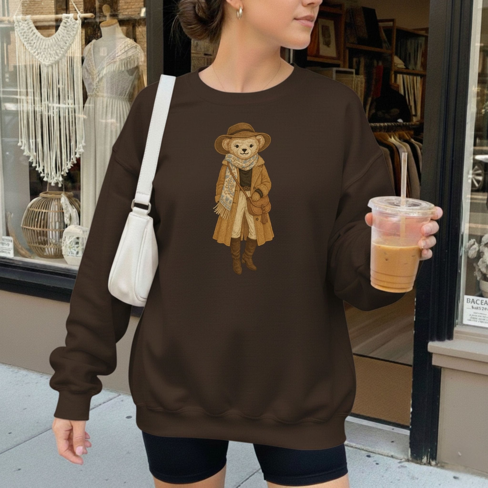 Boho Luxe Teddy Sweatshirt - Craig Michael Design