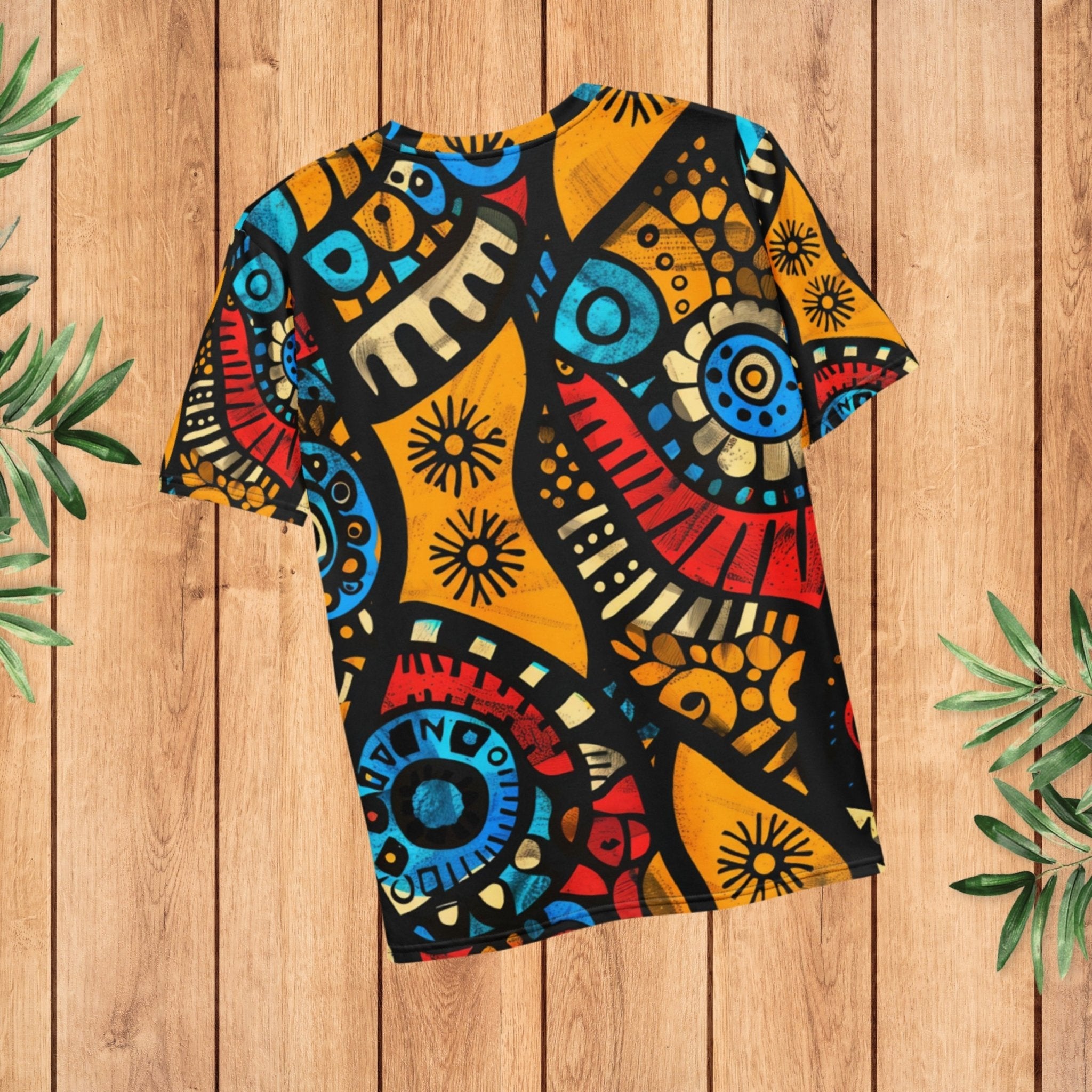 Bold African Tribal All - Over Print T-Shirt – Geometric Heritage Pattern - Craig Michael Design