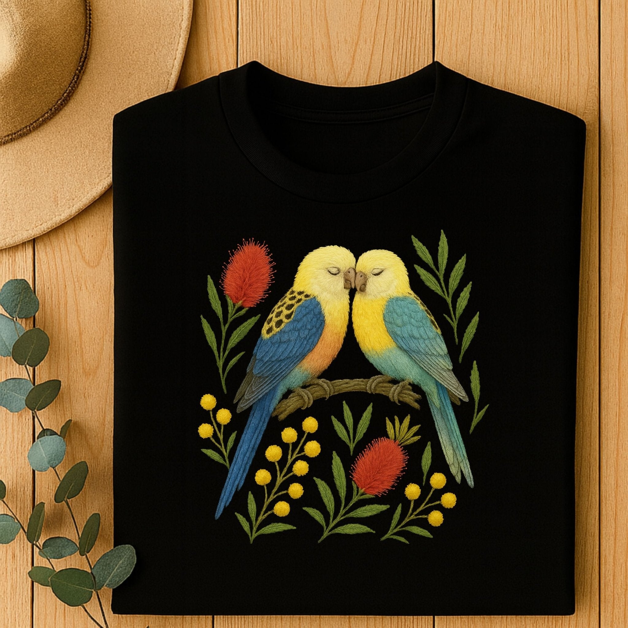 Budgie T-Shirt – Australian Native Bird Collection - Craig Michael Design