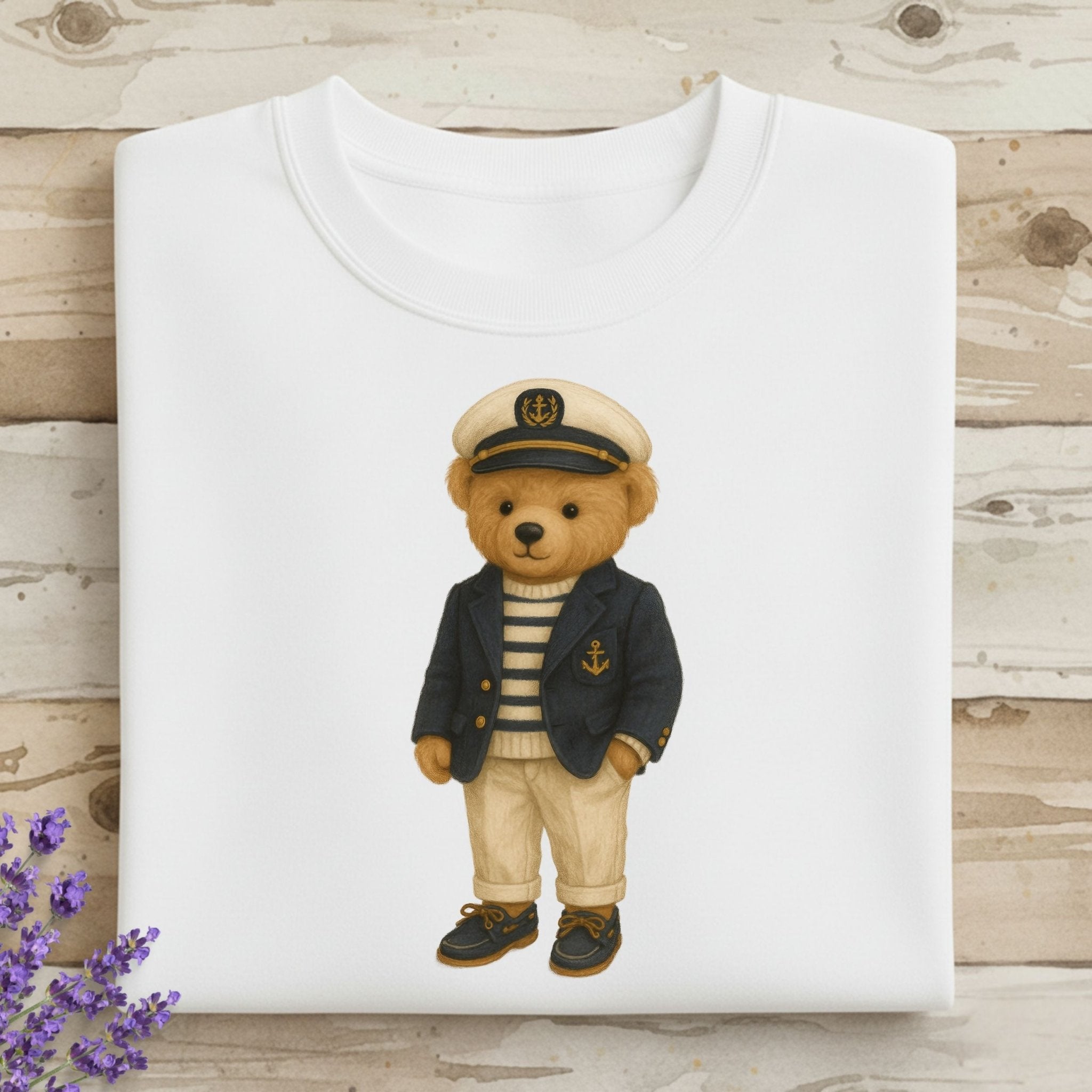 Captain Teddy Sweatshirt - Craig Michael Design