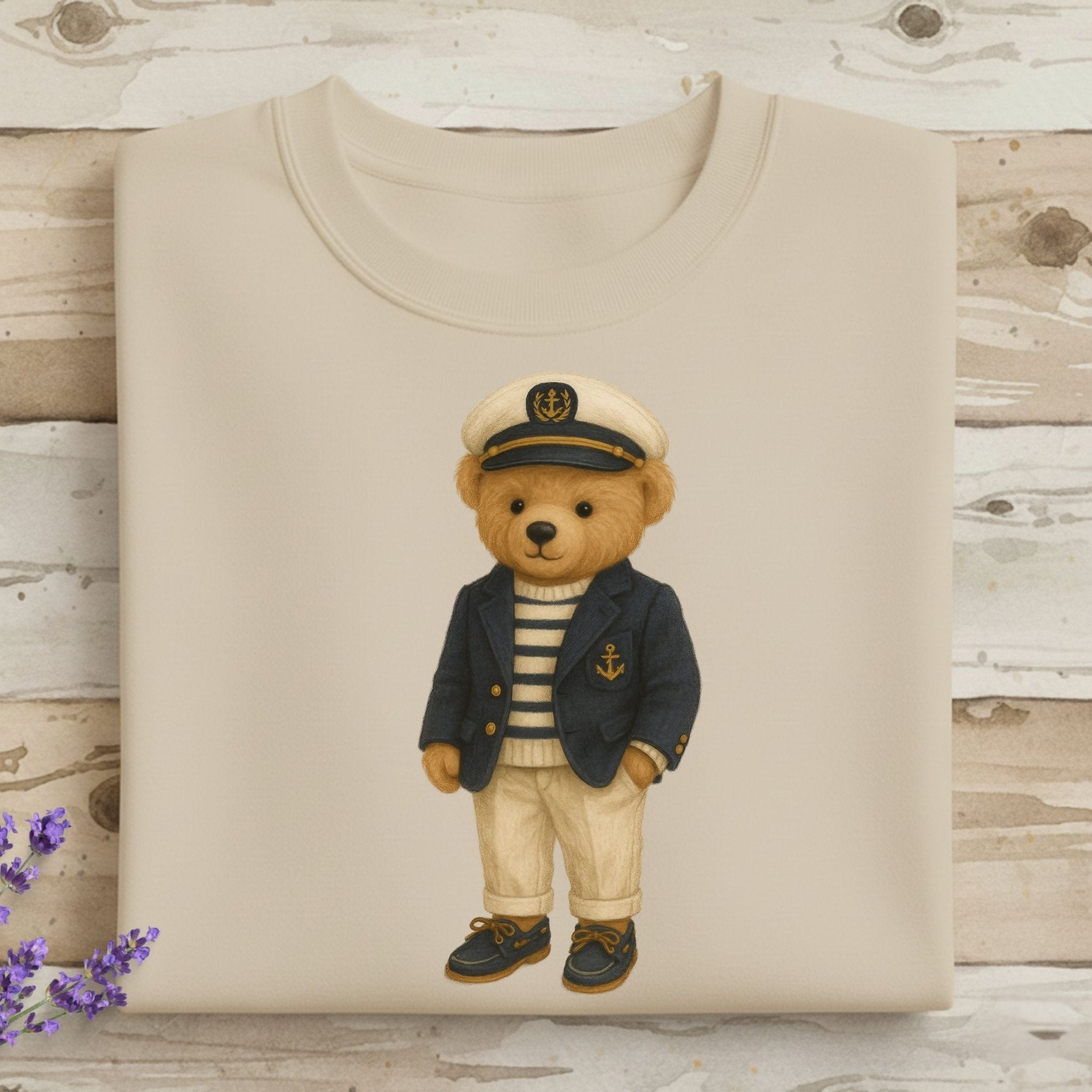 Captain Teddy Sweatshirt - Craig Michael Design