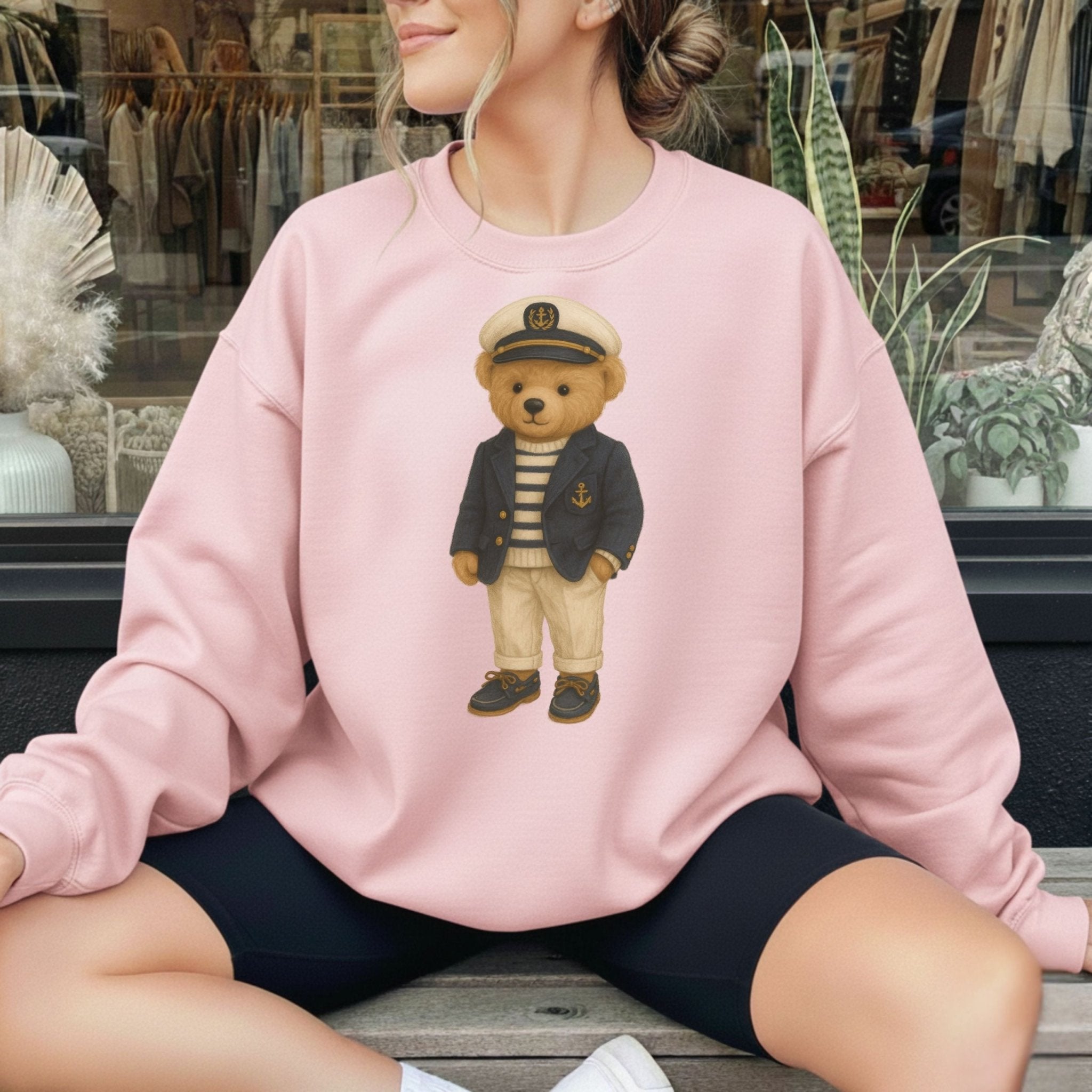Captain Teddy Sweatshirt - Craig Michael Design