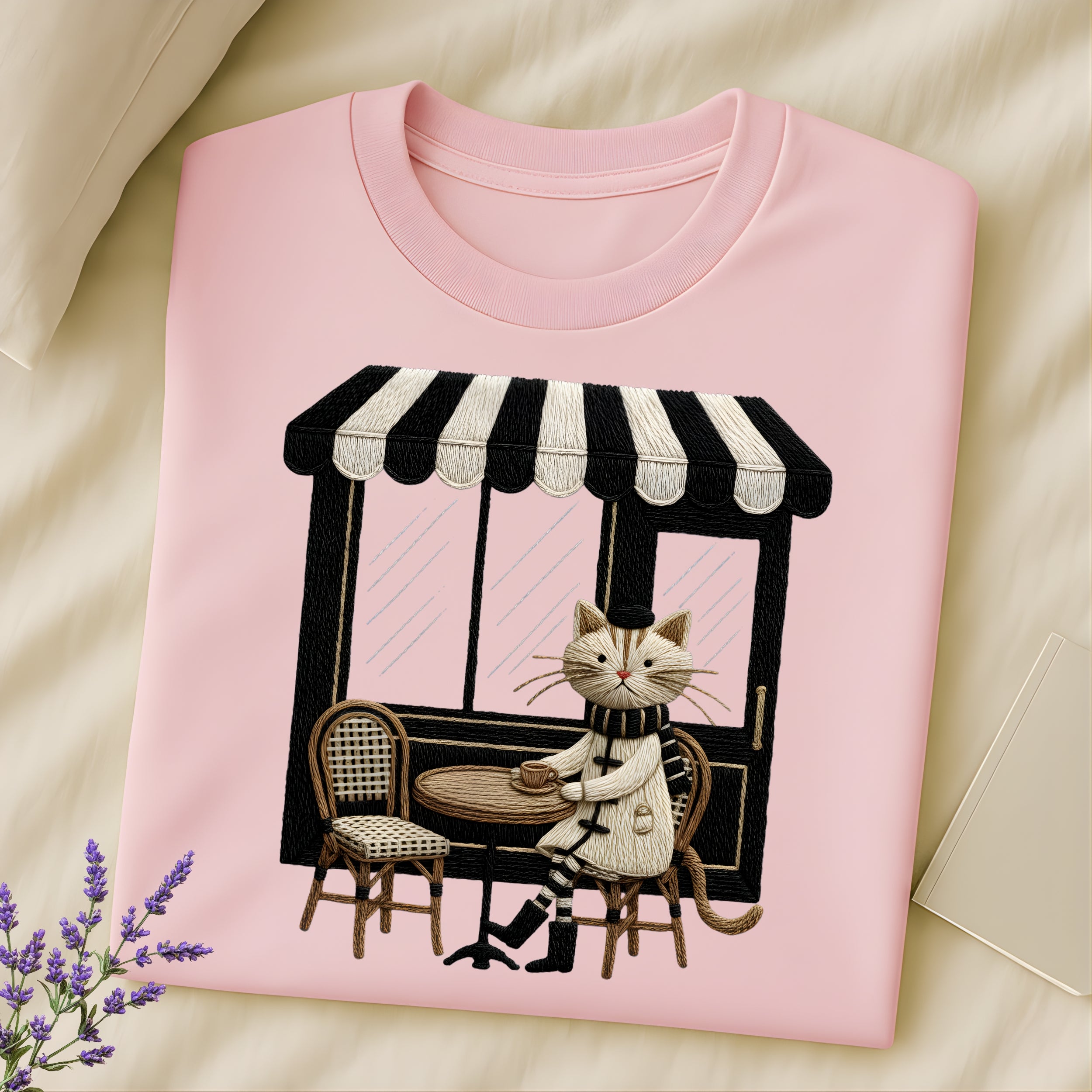 Paris Kitty T-Shirt – Le Café Parisien