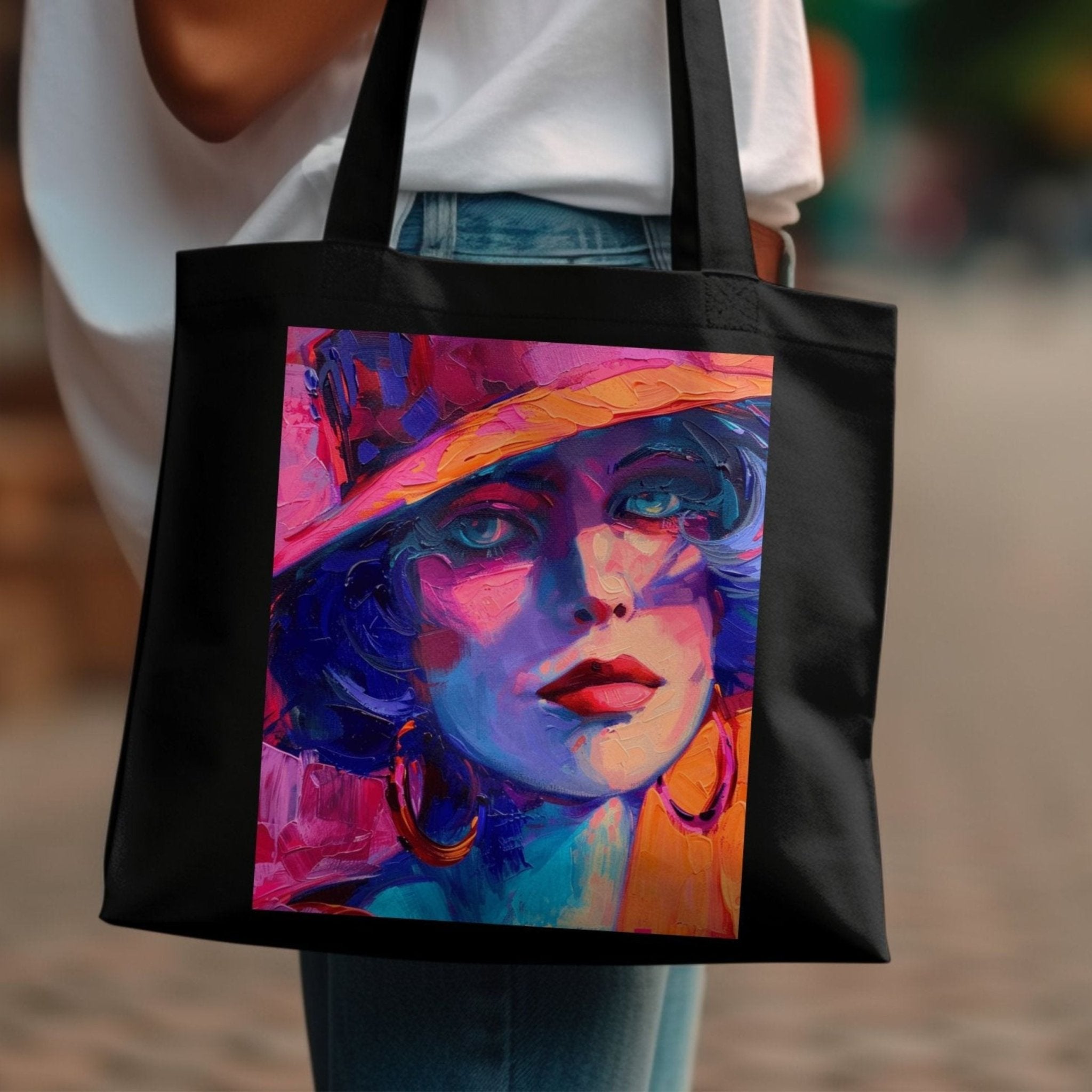 Celeste de Montclair – 1930s Parisian Elegance Tote Bag - Craig Michael Design